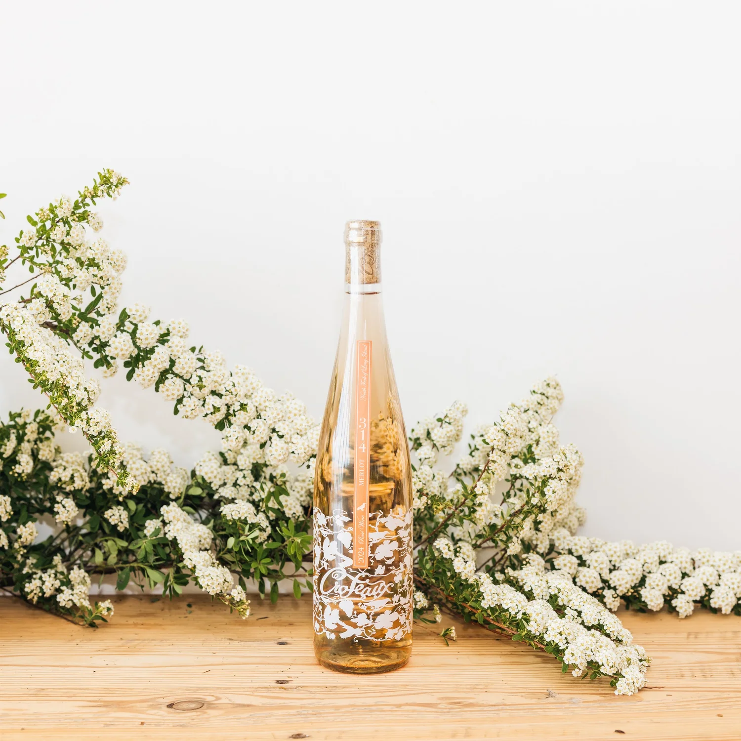 Case: 2024 Merlot 'Sauvage' Rosé — Croteaux Vineyards