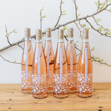 Case: 2024 Merlot 'Sauvage' Rosé — Croteaux Vineyards