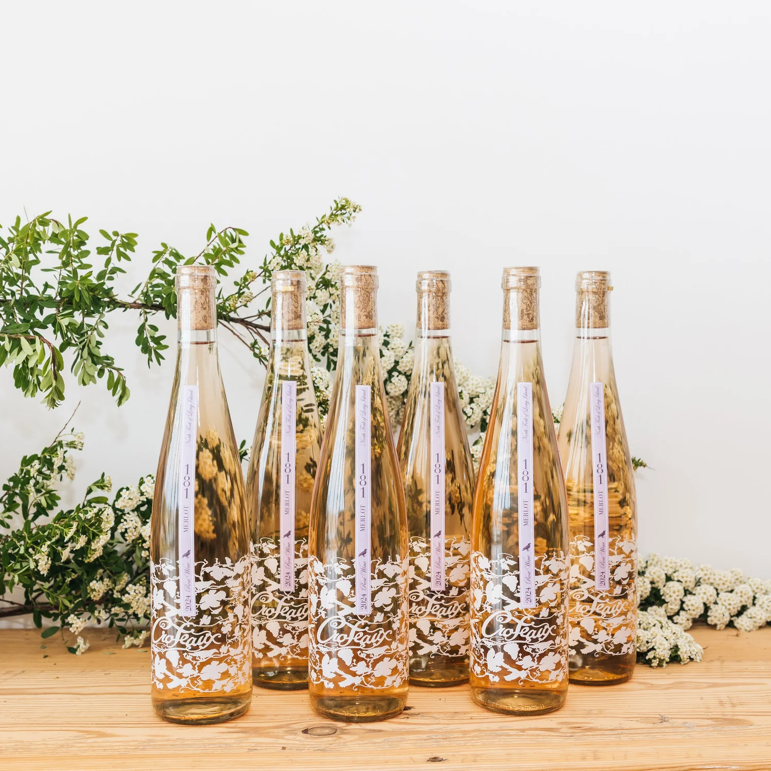 Case: 2024 Merlot 3 Rosé — Croteaux Vineyards