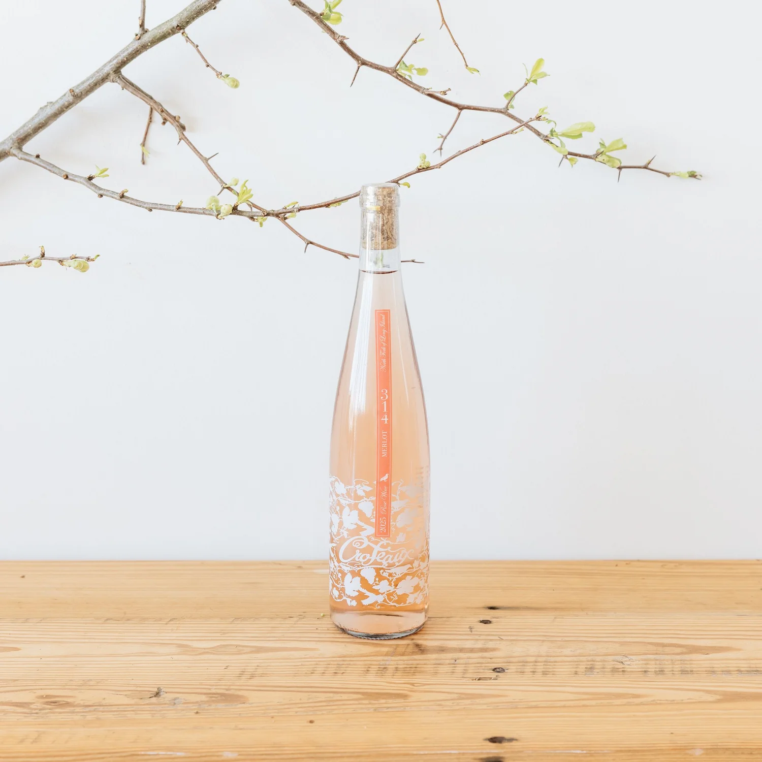 2025 Merlot 3 Rosé — Croteaux Vineyards