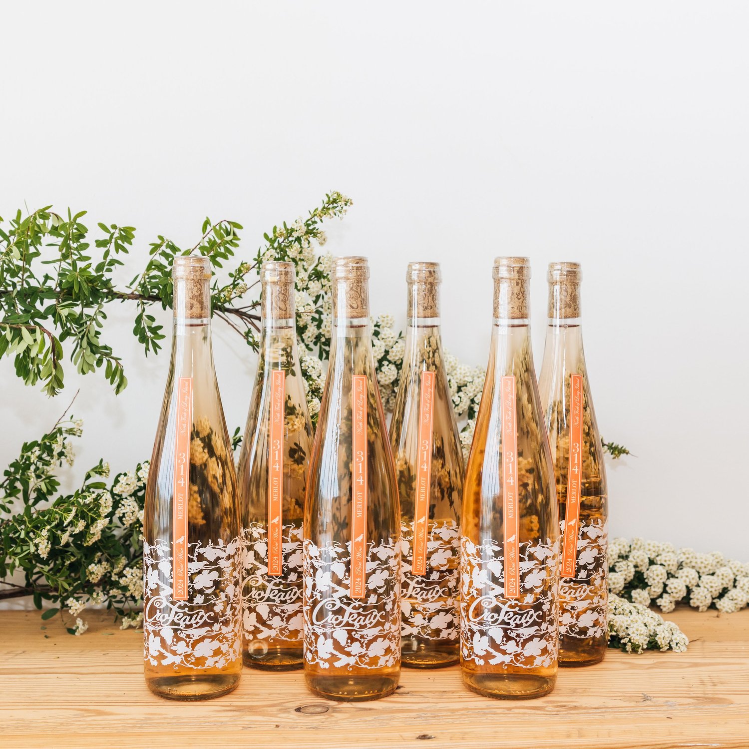 Case: 2024 Merlot 'Sauvage' Rosé — Croteaux Vineyards