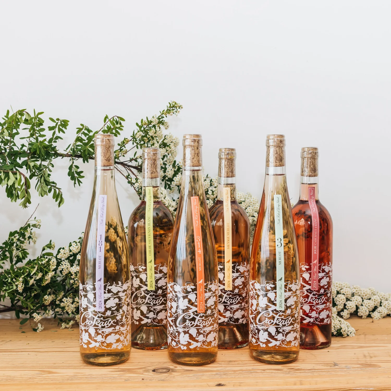 クロドカクトーSyrah & サンシミMerlot セット 2025 Merlot 181 Rosé — Croteaux Vineyards