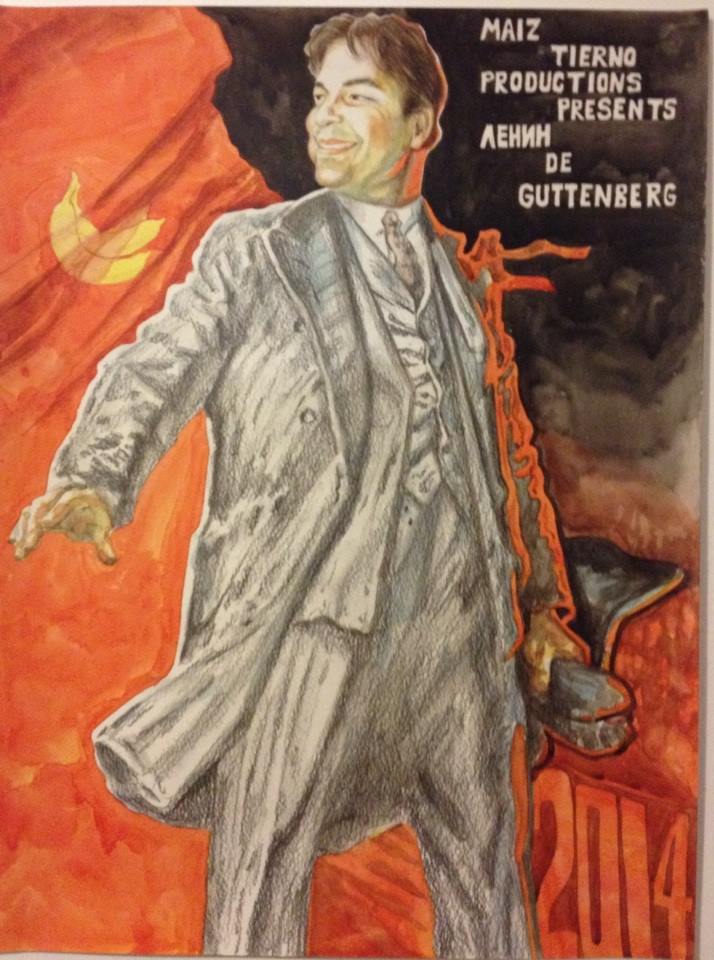Elvis Fuentes as Lenin, 2014 by Jairo Alfonso