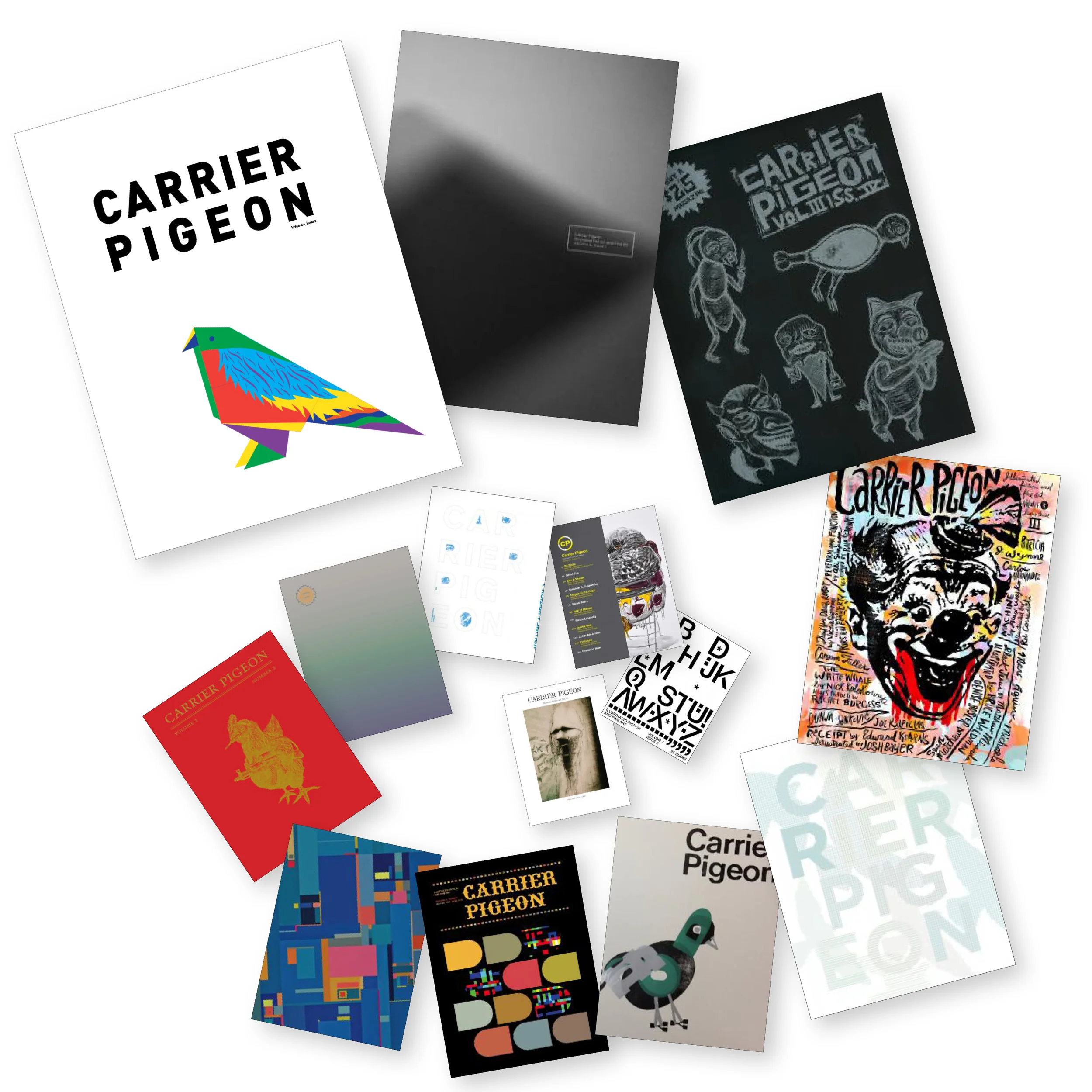1 Year Subscription to Carrier Pigeon Illustrated Fiction and Fine Art