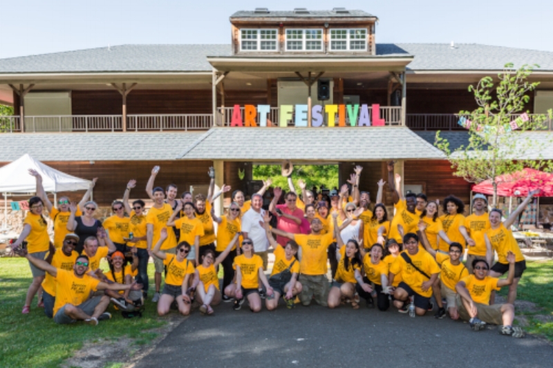 The Lake House during the 2nd Annual Braddock Park Art Festival