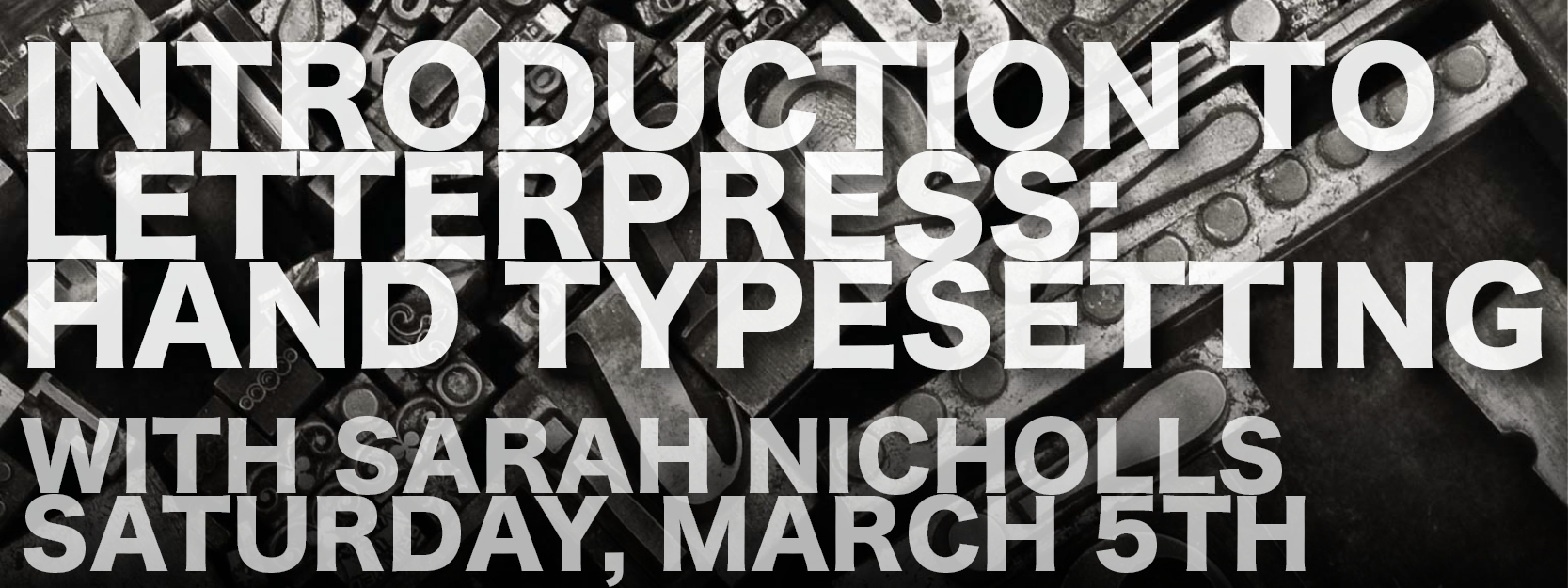 Letterpress is one of the oldest forms of printmaking and helped transform society through the printed word. Get a hands-on introduction to the use of moveable type, and investigate the unique possibilities offered by combining text and image as vi