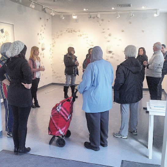 Lecture and Slide Presentation with Seniors: Susan Graham 2/26/15
