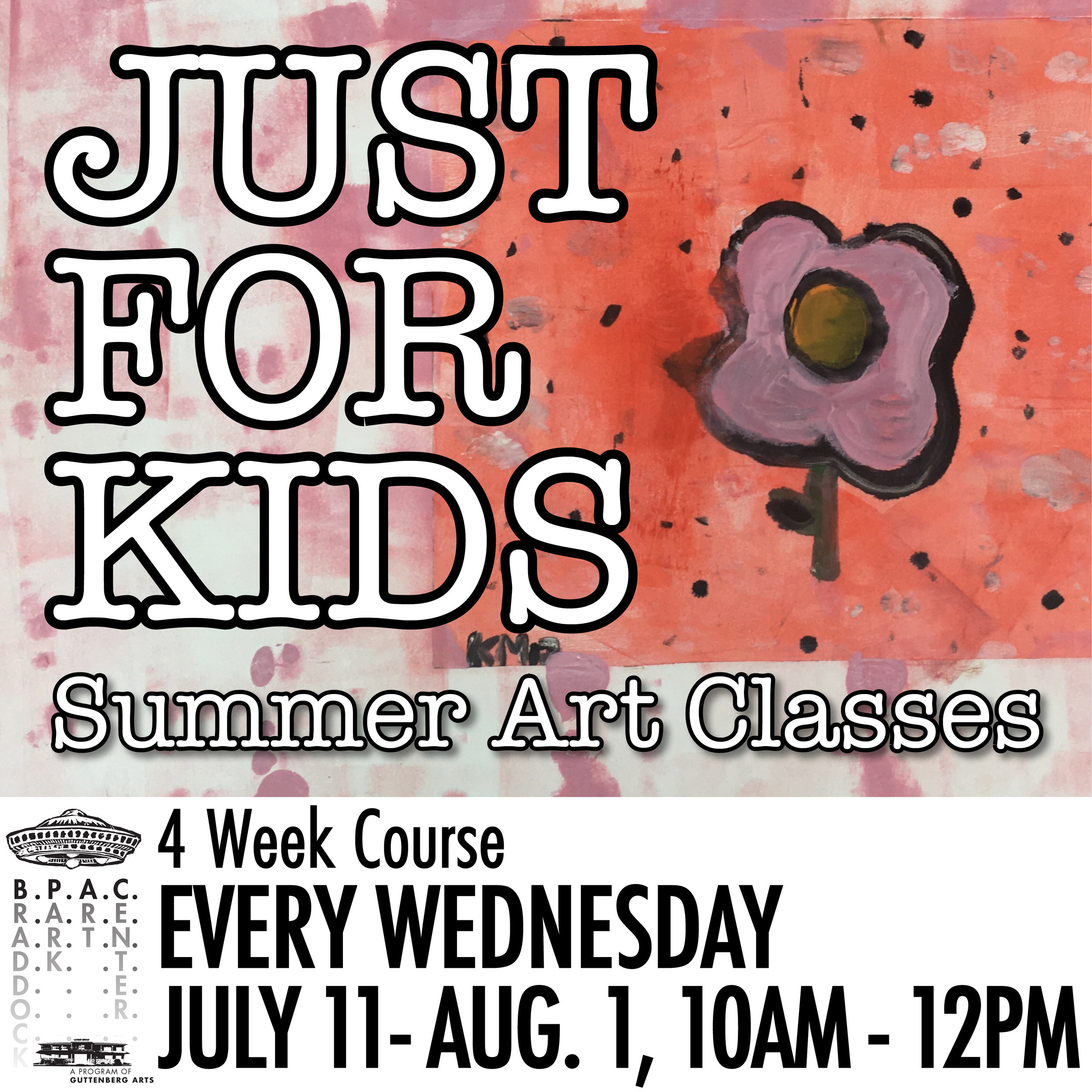 "Just For Kids" Summer Art Classes
