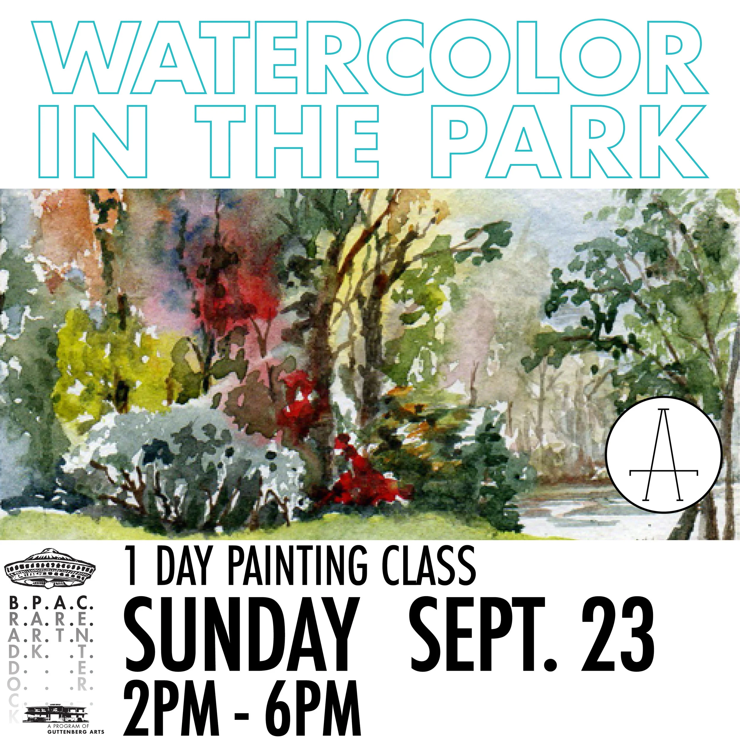 Watercolor in the Park