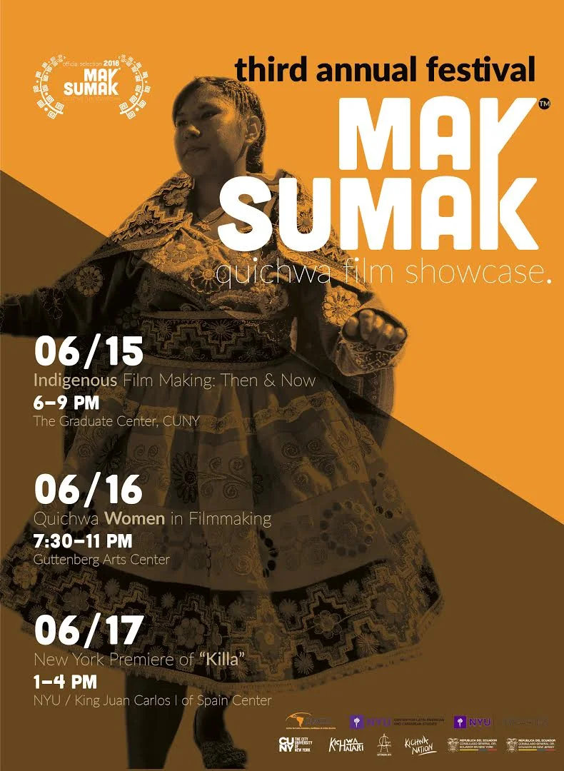 The showcase is a celebration of indigenous and community filmmaking in the Quecha languages spoken throughout the Andes and by immigrants in the United States.