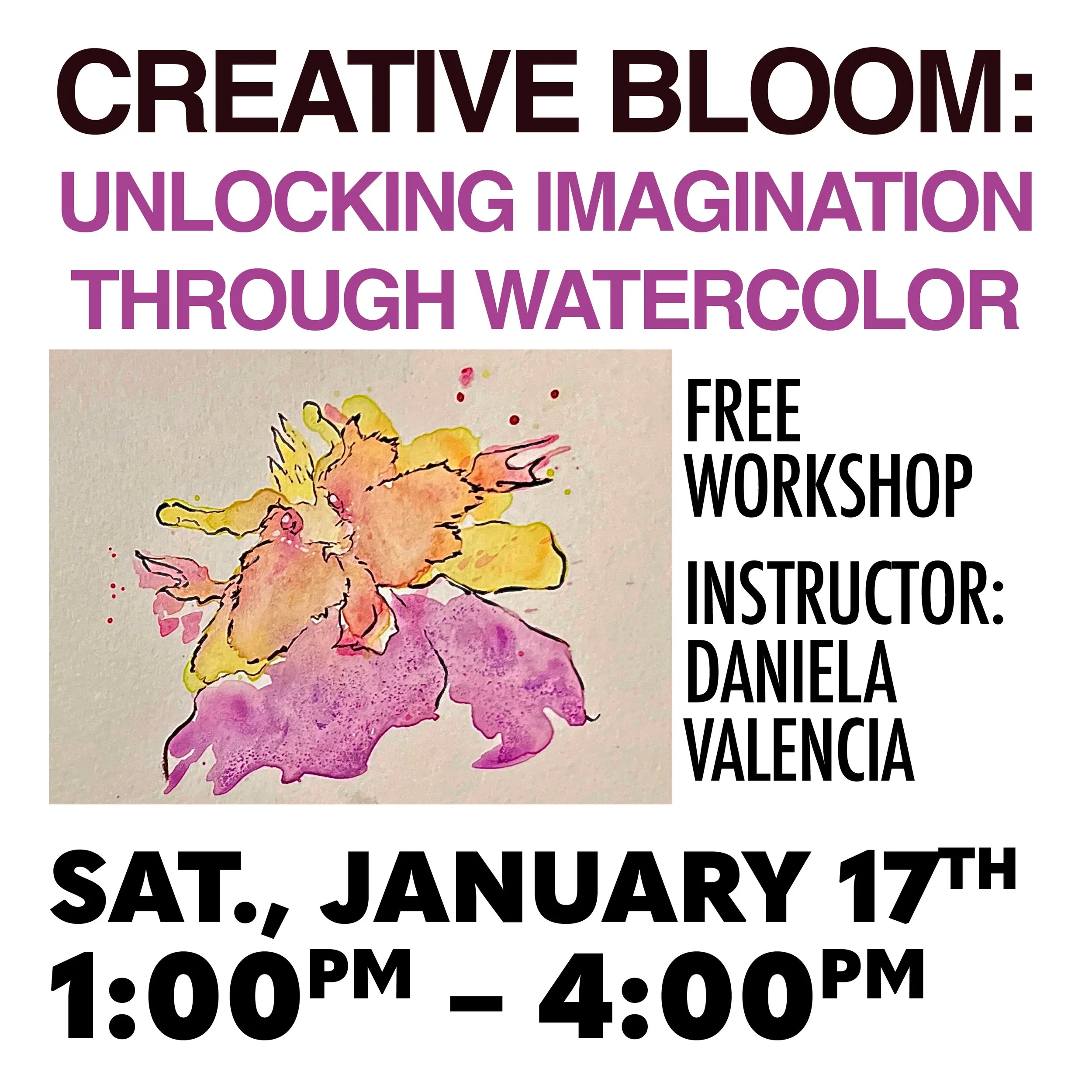 Creative Bloom: Unlocking Imagination through Watercolor