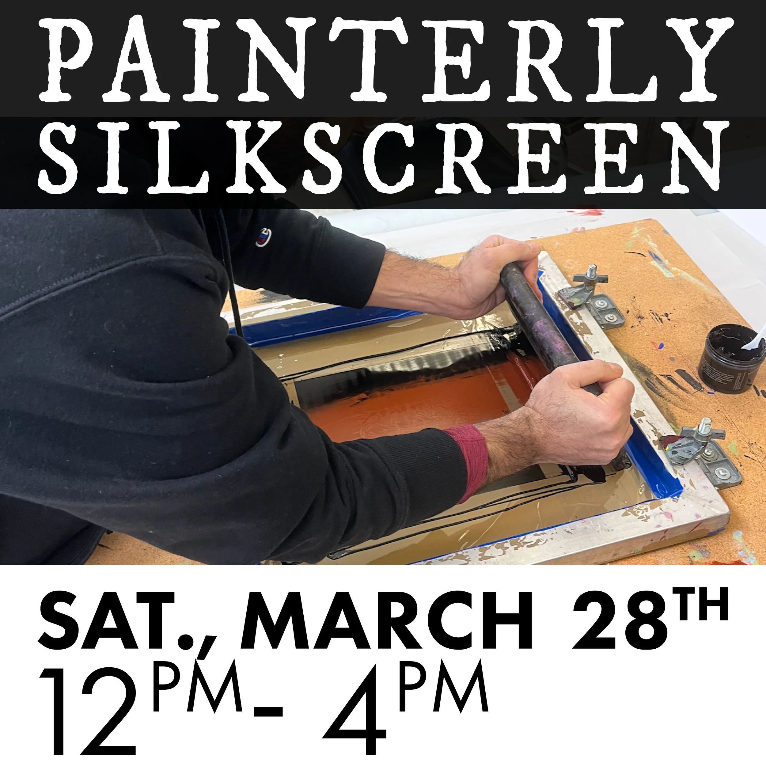 Painterly Silkscreen