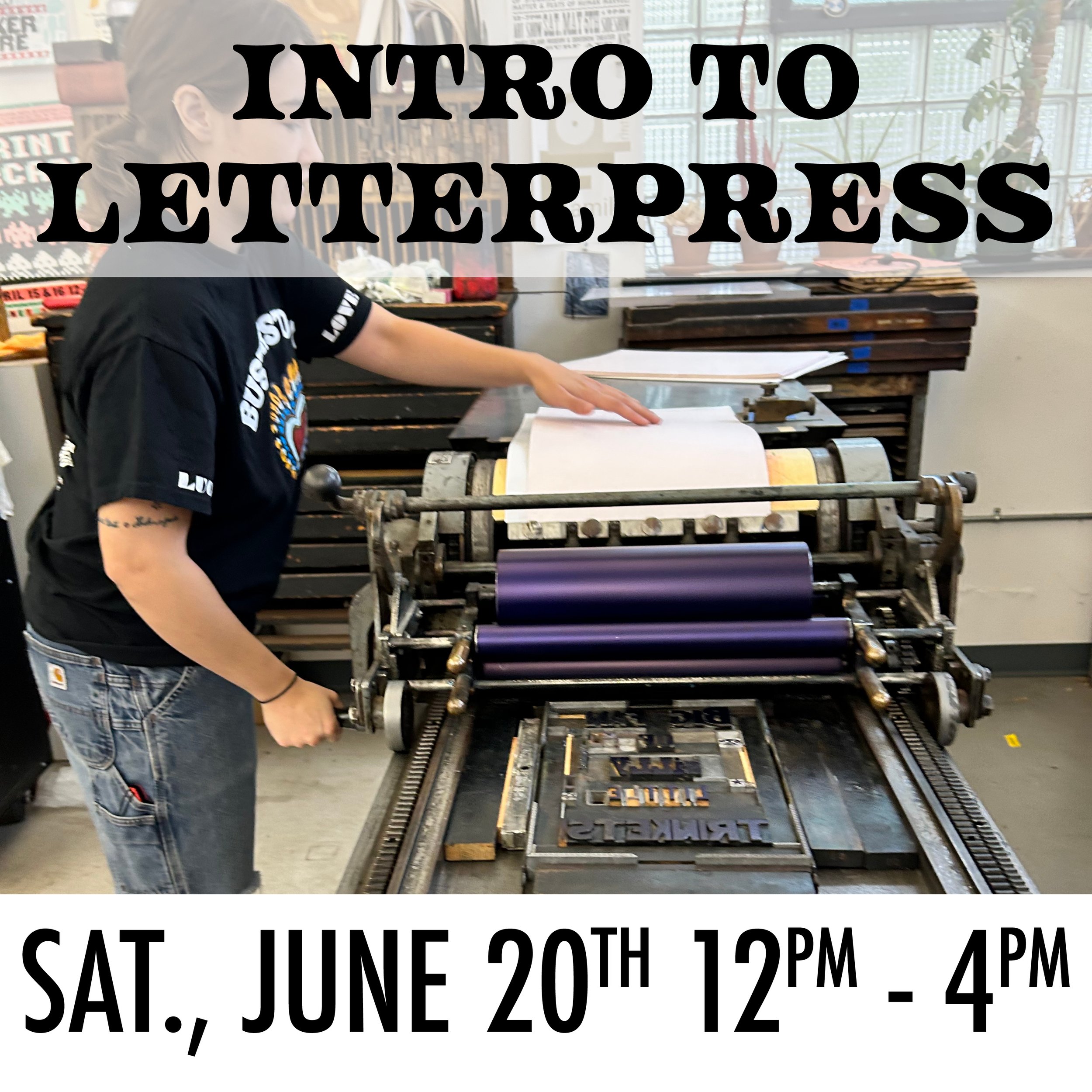 Introduction to Letterpress