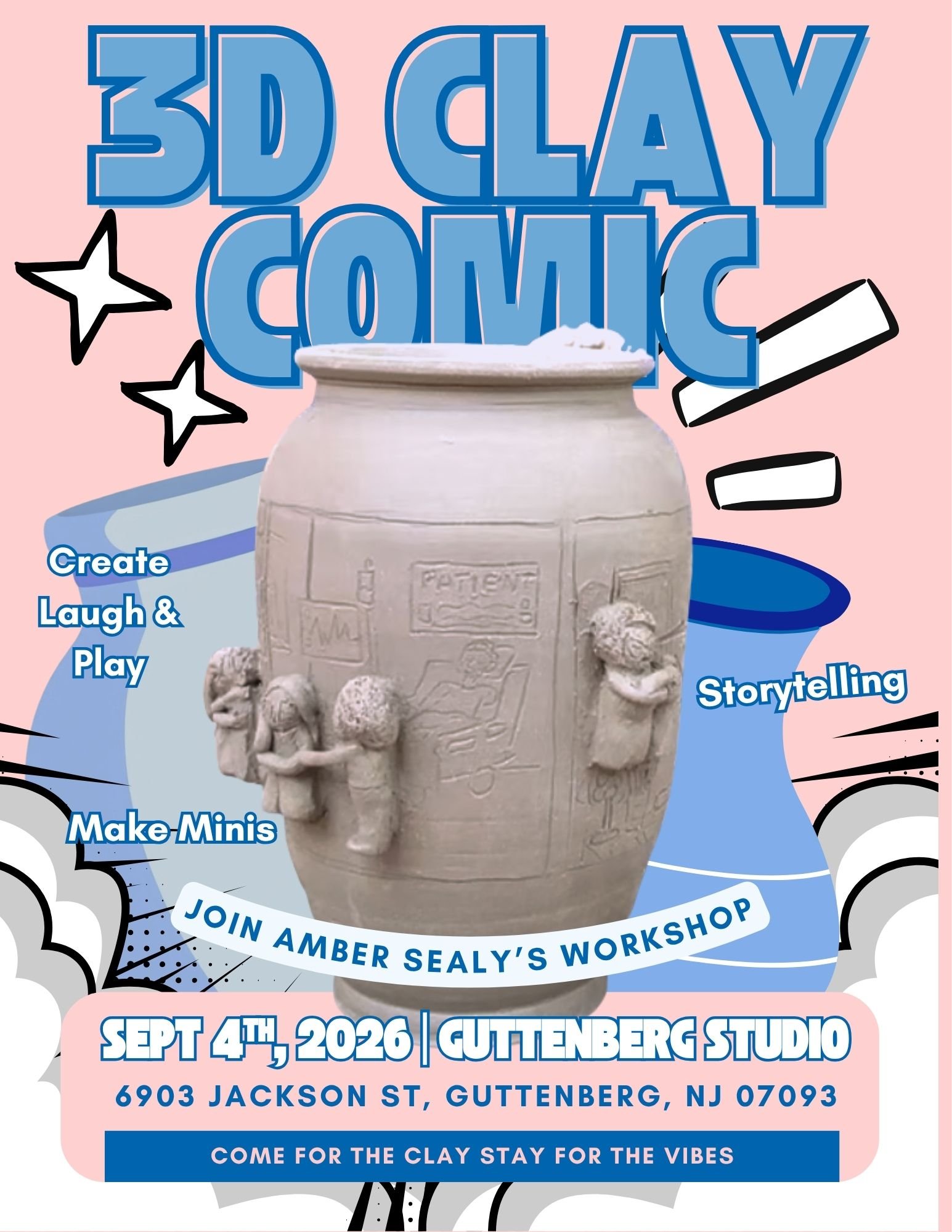 3D Clay Comic