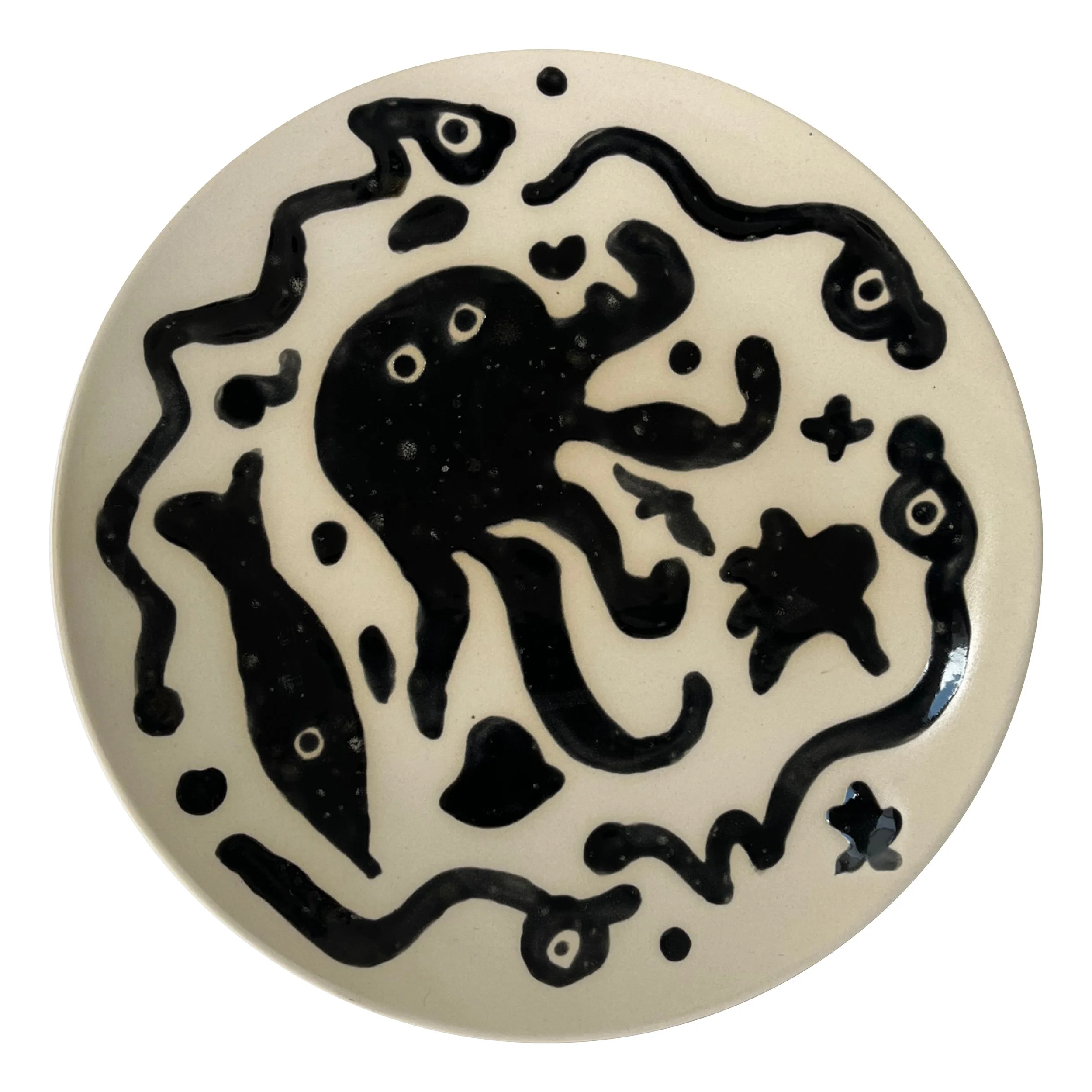 Ceramic Plate by Darin Wacs