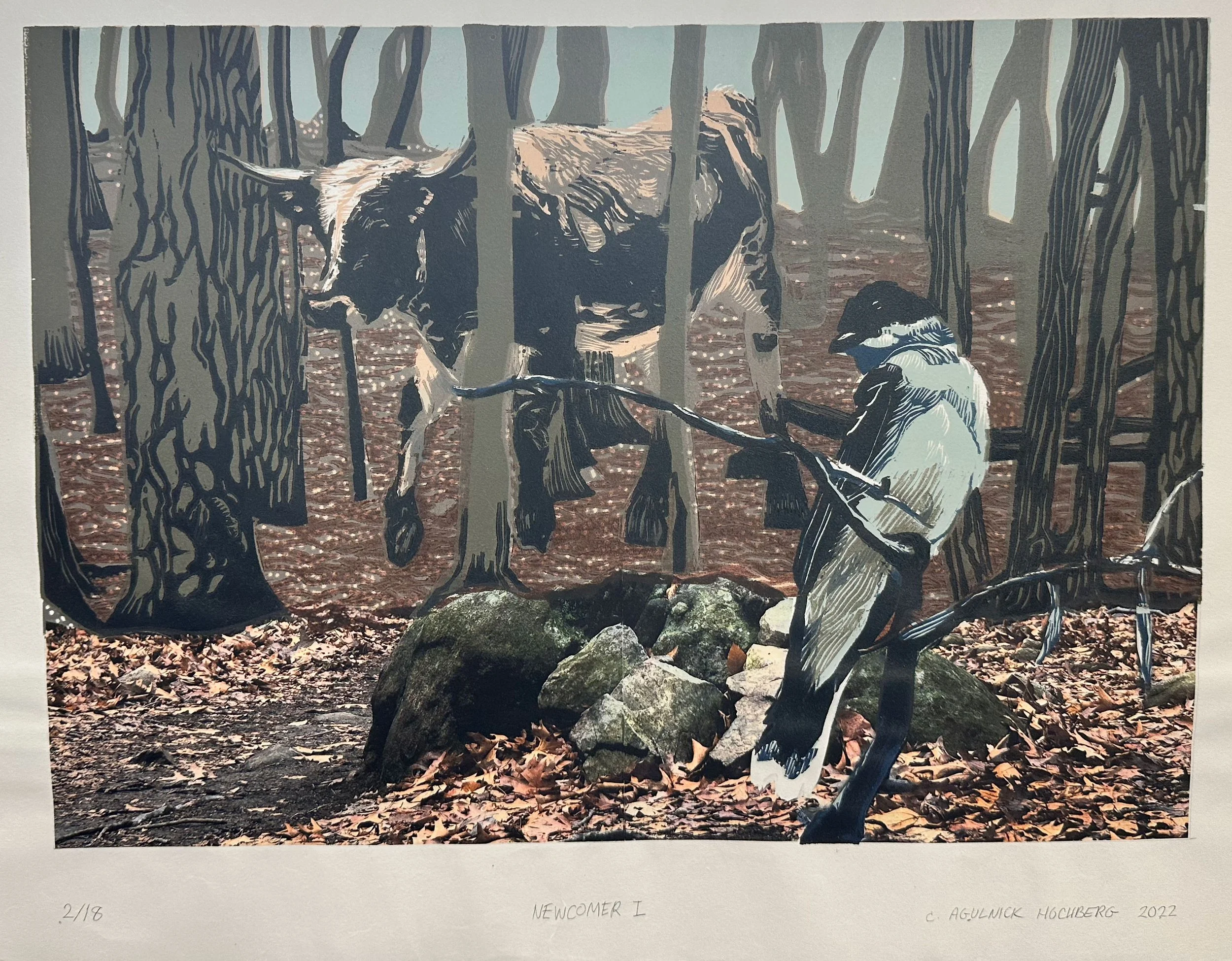 Newcomer I by Cheryl Agulnick Hochberg