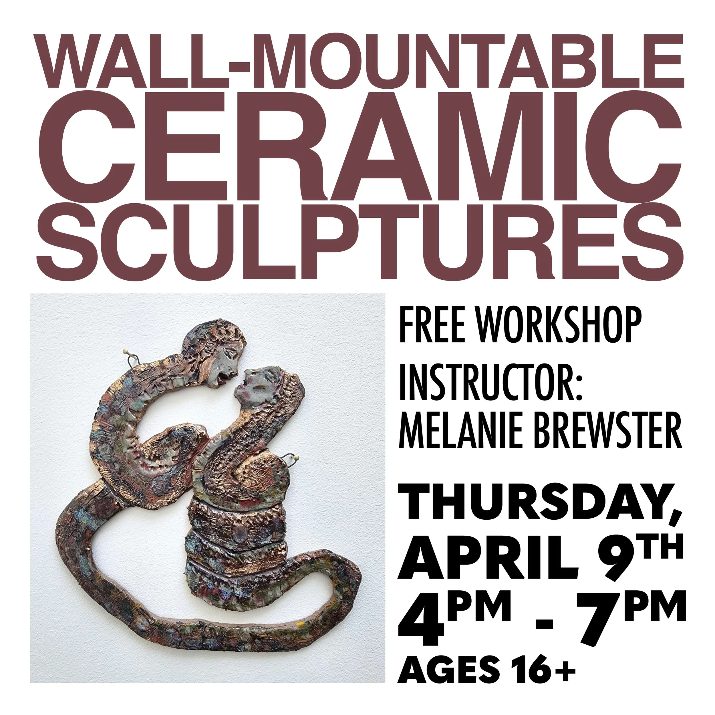 Wall-Mountable Ceramic Sculptures  (4/9)