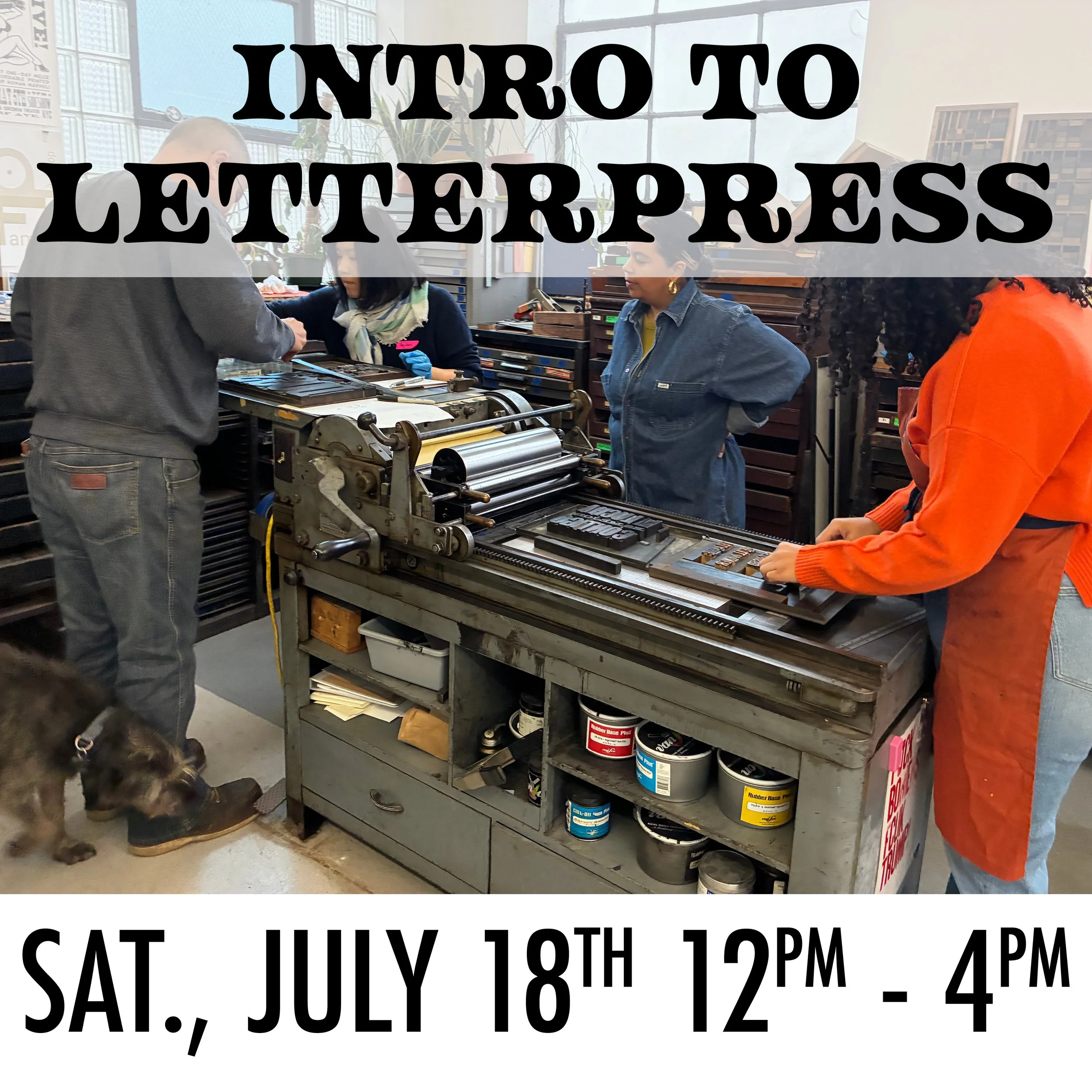 Intro to Letterpress (7/18)