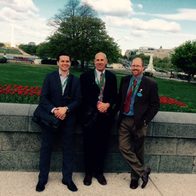 Victor Trujillo, Chris Green & Greg Miller on The Hill.