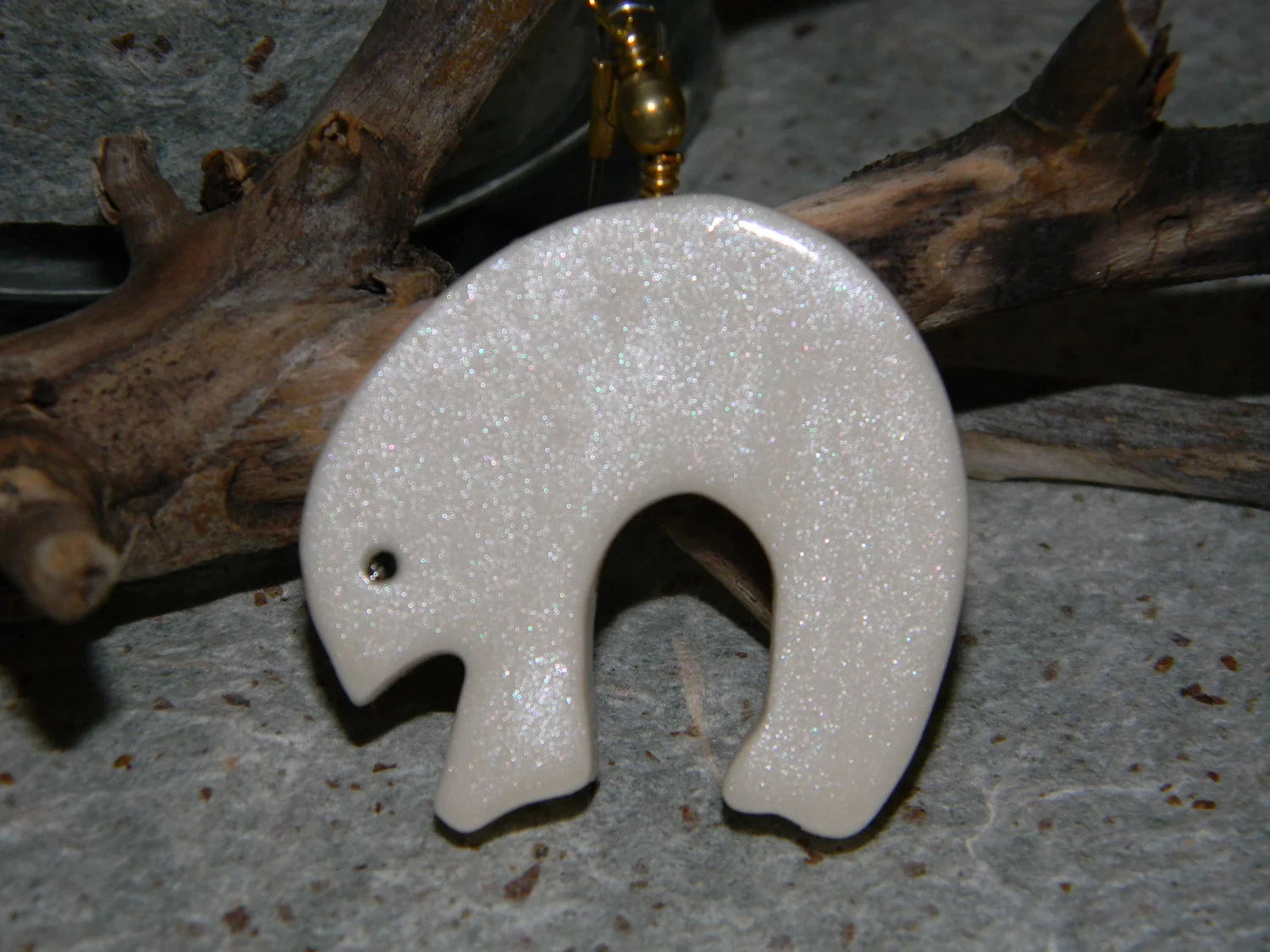 Polar Bear Purse Charm / Zipper Pull