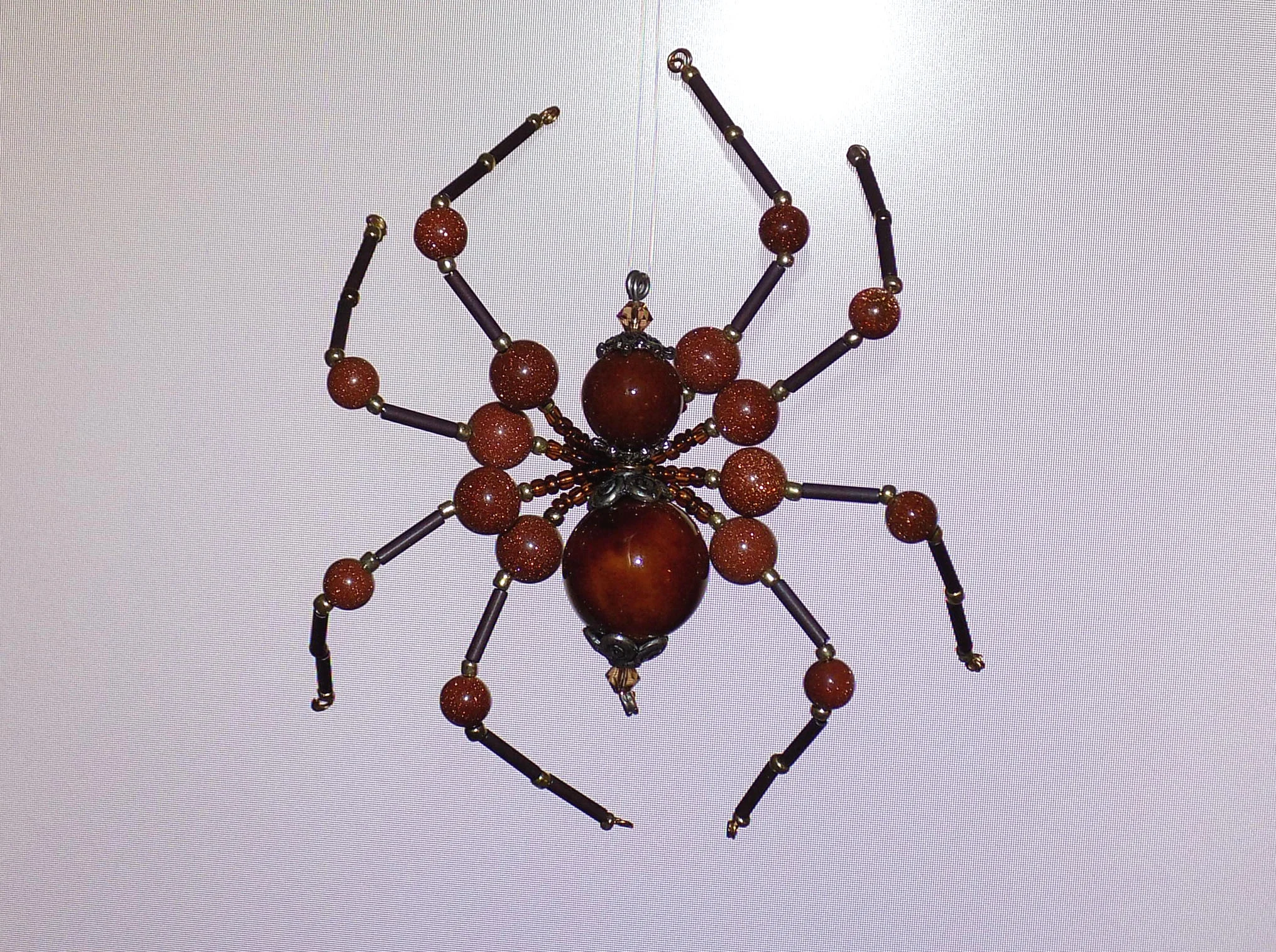 Red Beaded Spider