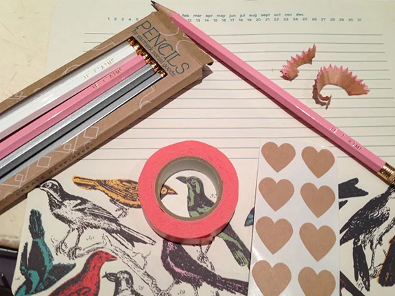As you can clearly see from all my work supplies
