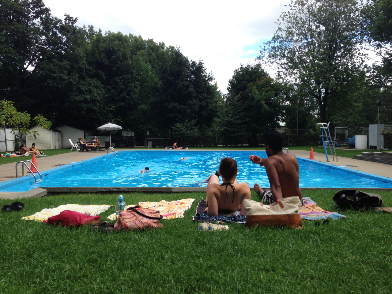 The secret pool that was on the mountain behind McGill was a nice quiet public pool to escape to. Sadly it's closed now- I'll miss you.
