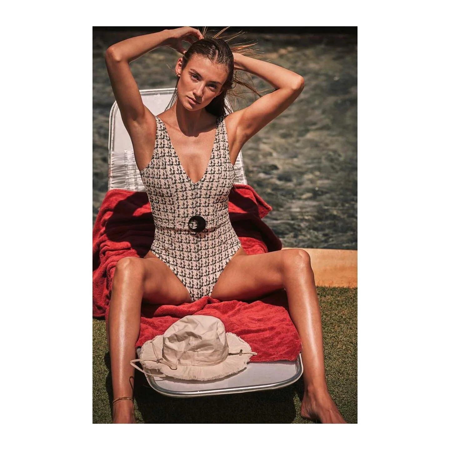 Devon Windsor Swim 
#new #swim #collection #getyourstoday #fabric #dzinestex