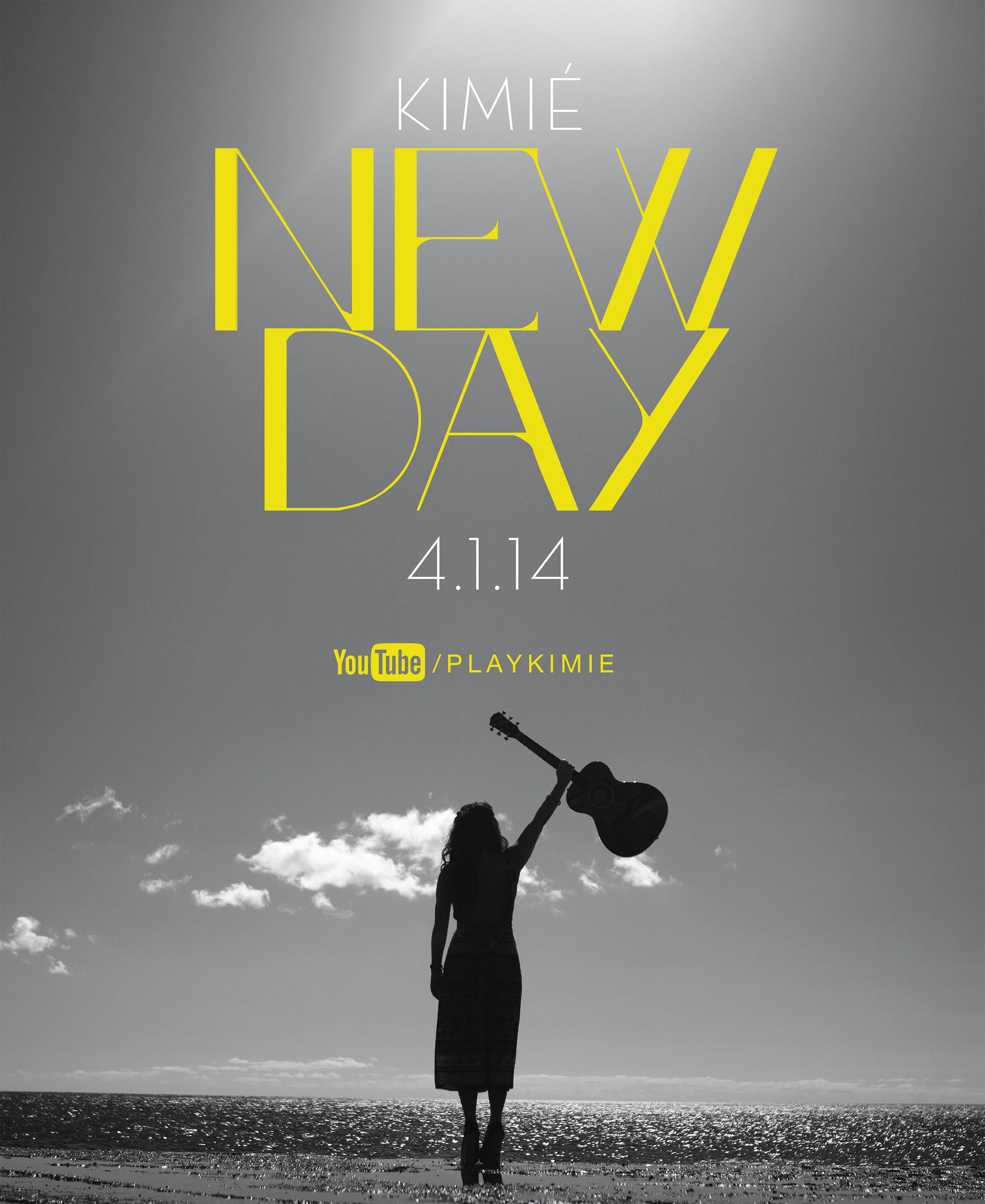 music video launch poster