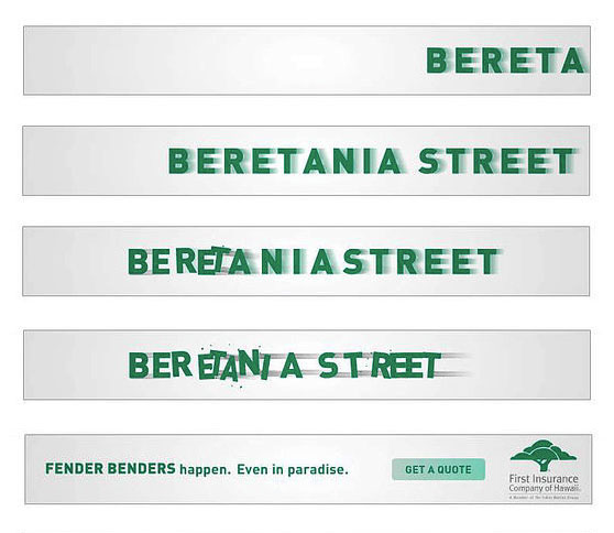auto insurance banner - geo targeted