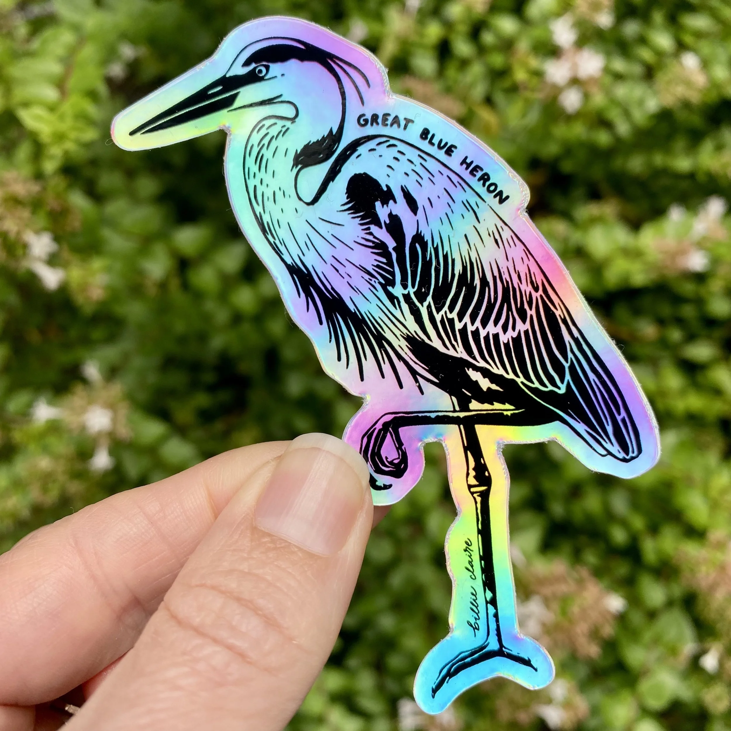 Great Blue Heron Holographic 2 - Billie Claire.jpg