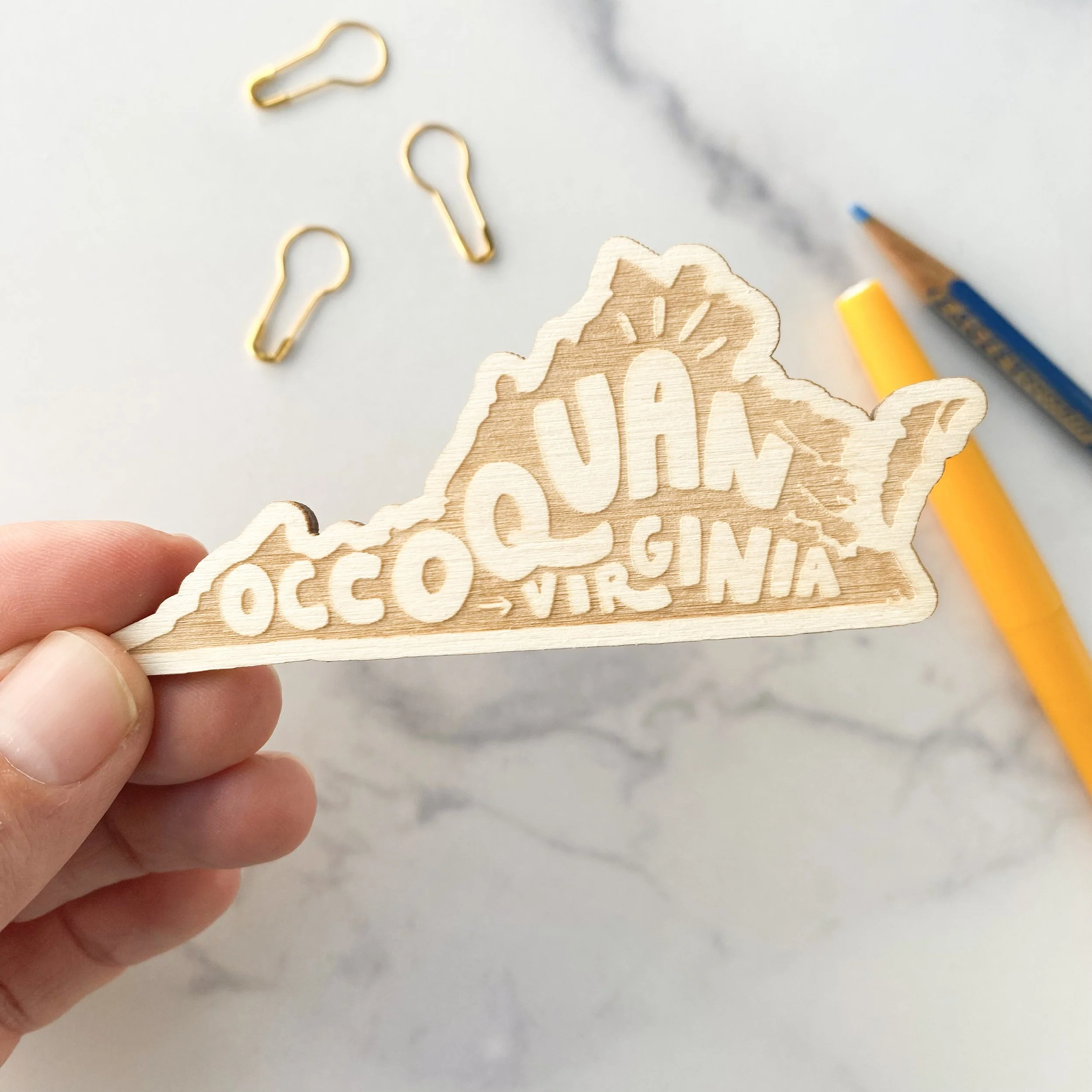 WM-OCCO  |  Wood Magnet  |  WS $4.75, Case of 4