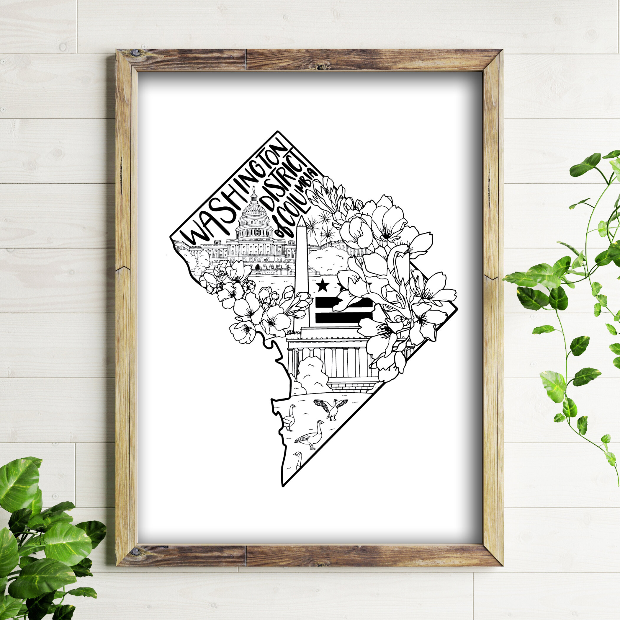 DC Monuments - 5x7, 8x10, 11x14