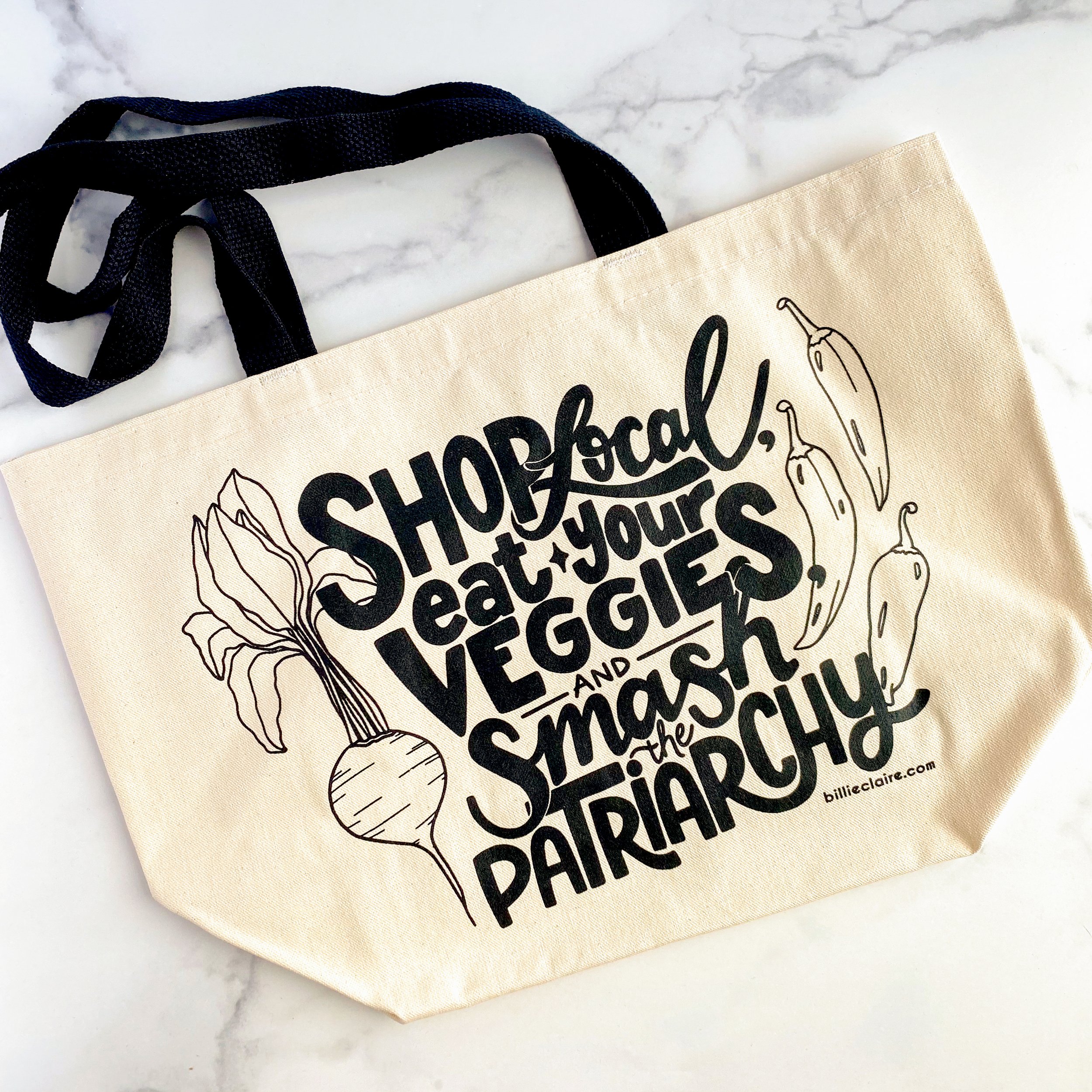 Eat Your Veggies Tote - Billie Claire.jpg