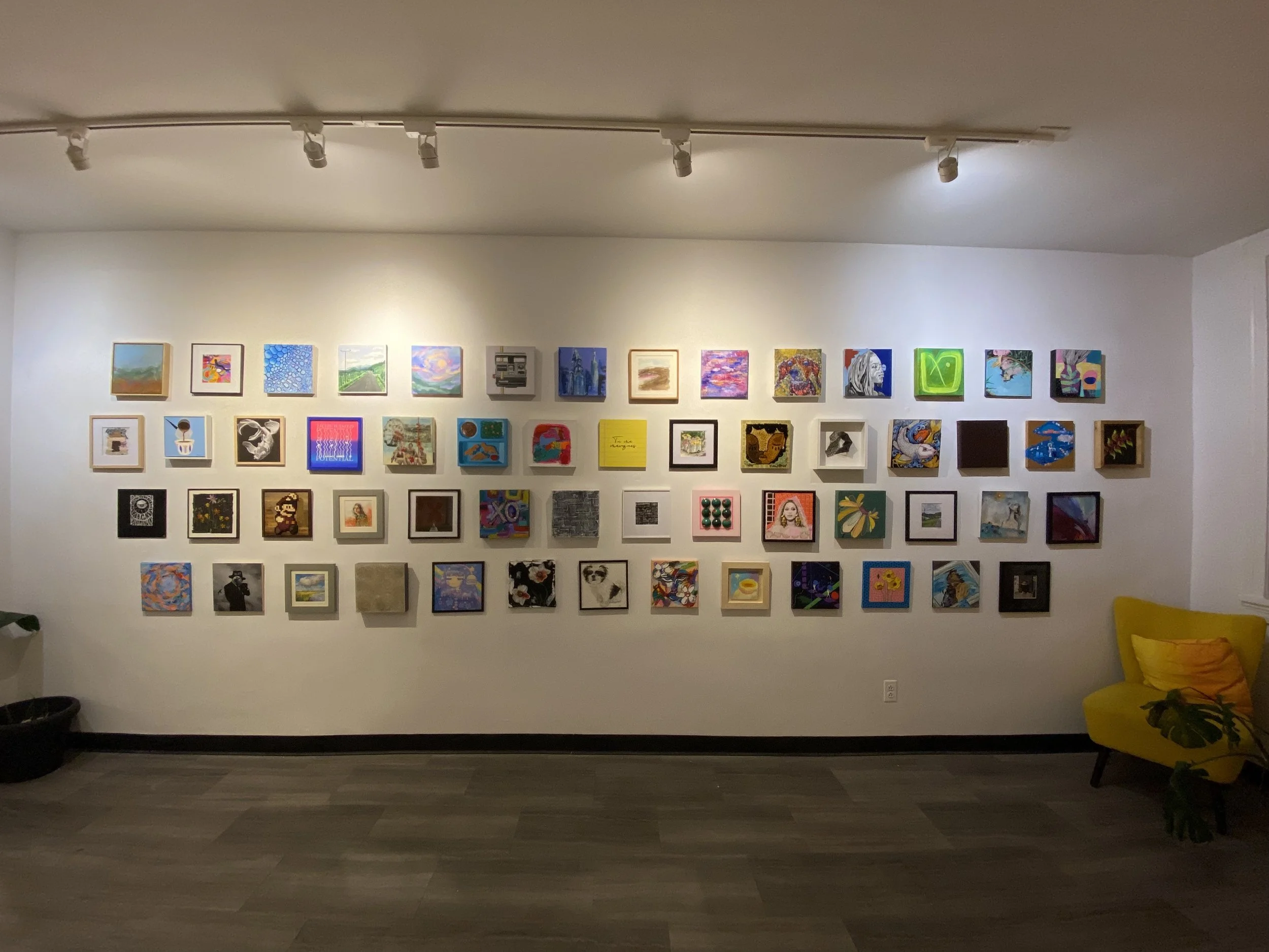 Installation for the 2025 10x10 gallery opening at Shop Made in DC Georgetown.