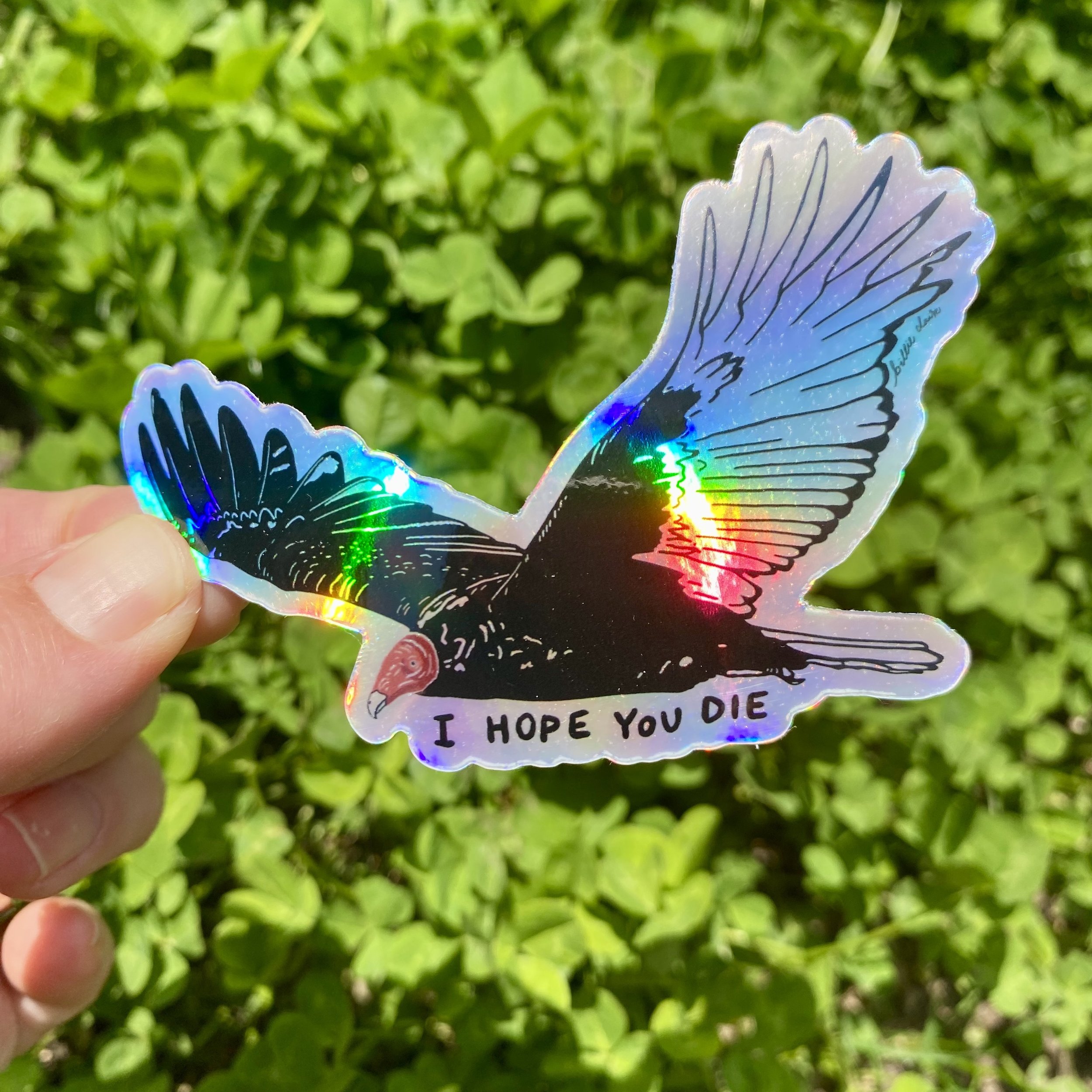 Sticker - Vulture Hope You Die