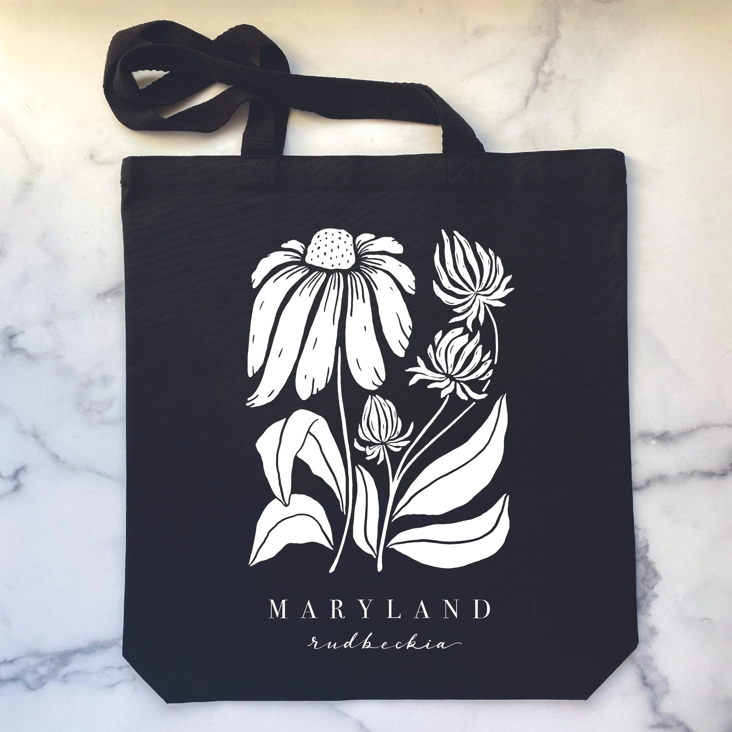 TB-MDRU | Maryland Rudbeckia Tote Bag