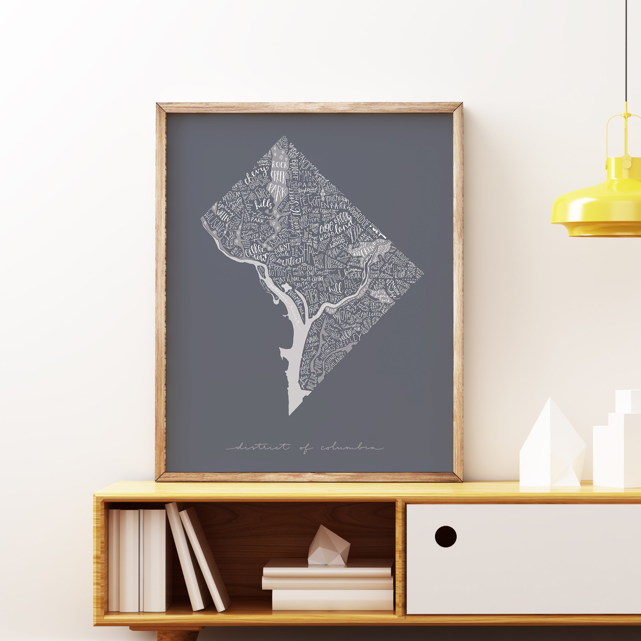 DC Map Gray Poster 2 - Billie Claire.jpg