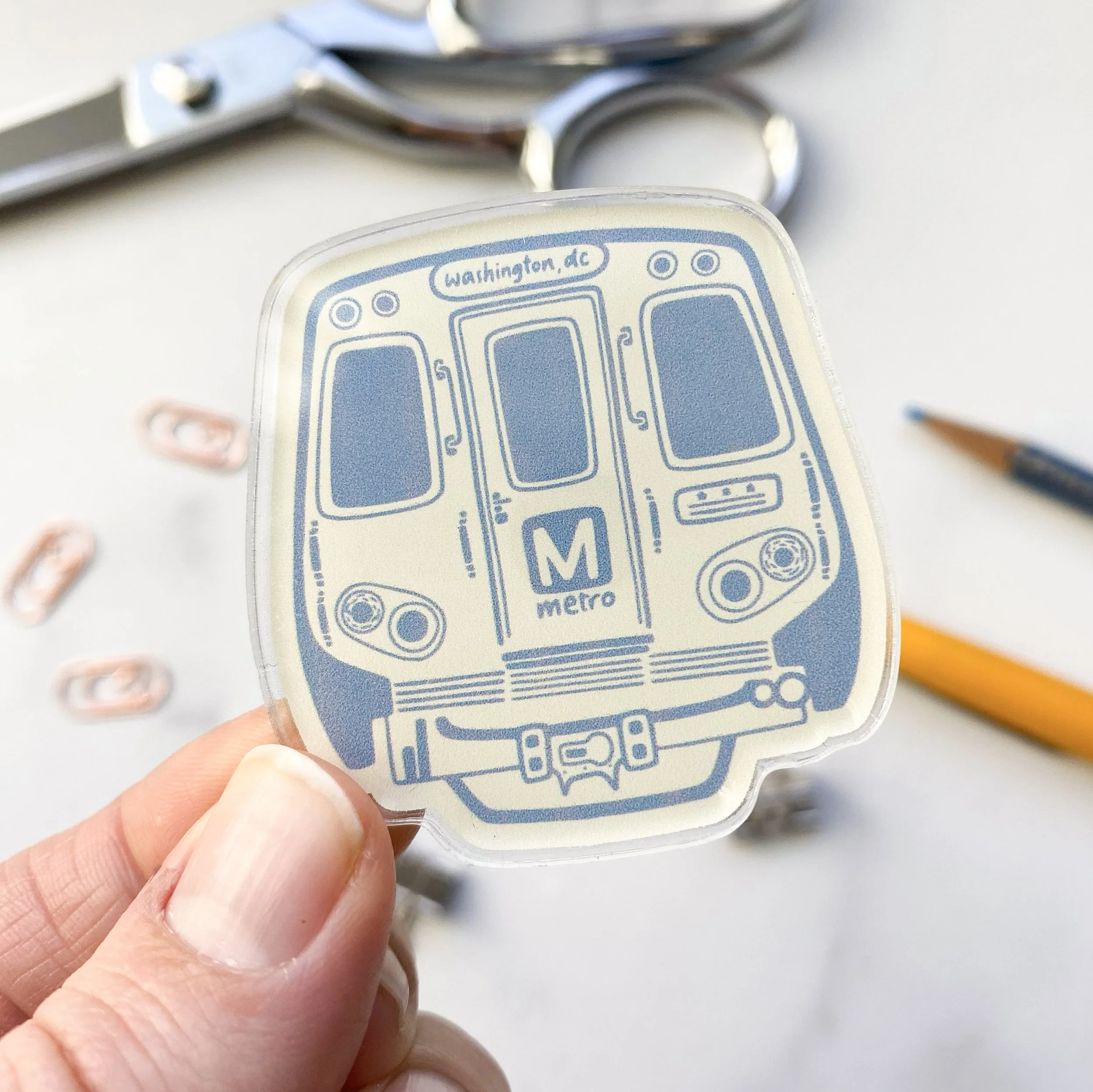 DC Metro Blue Acrylic Magnet 1 - Billie Claire.jpg