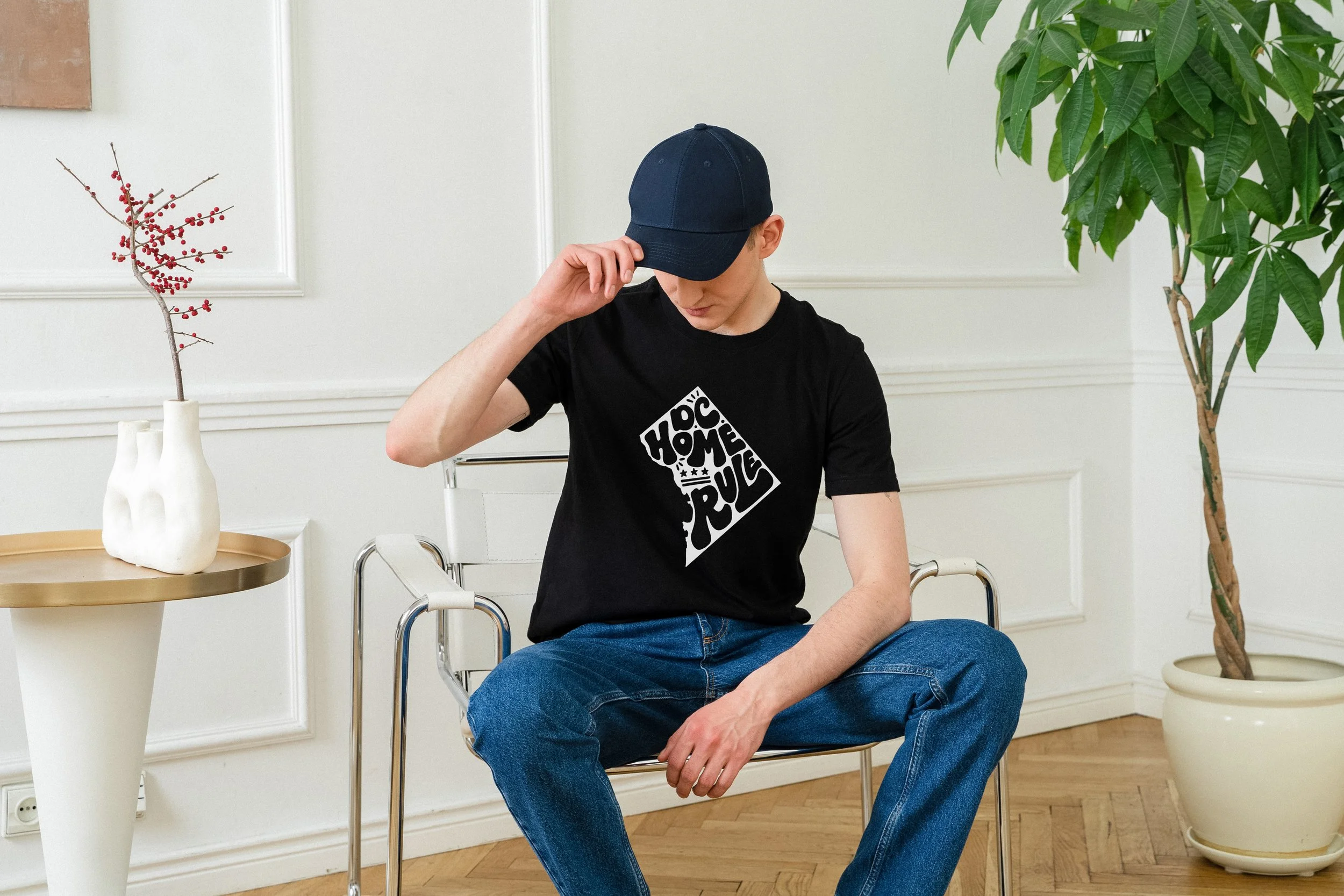 DC Home Rule Tee on Black 4 - Billie Claire.jpg