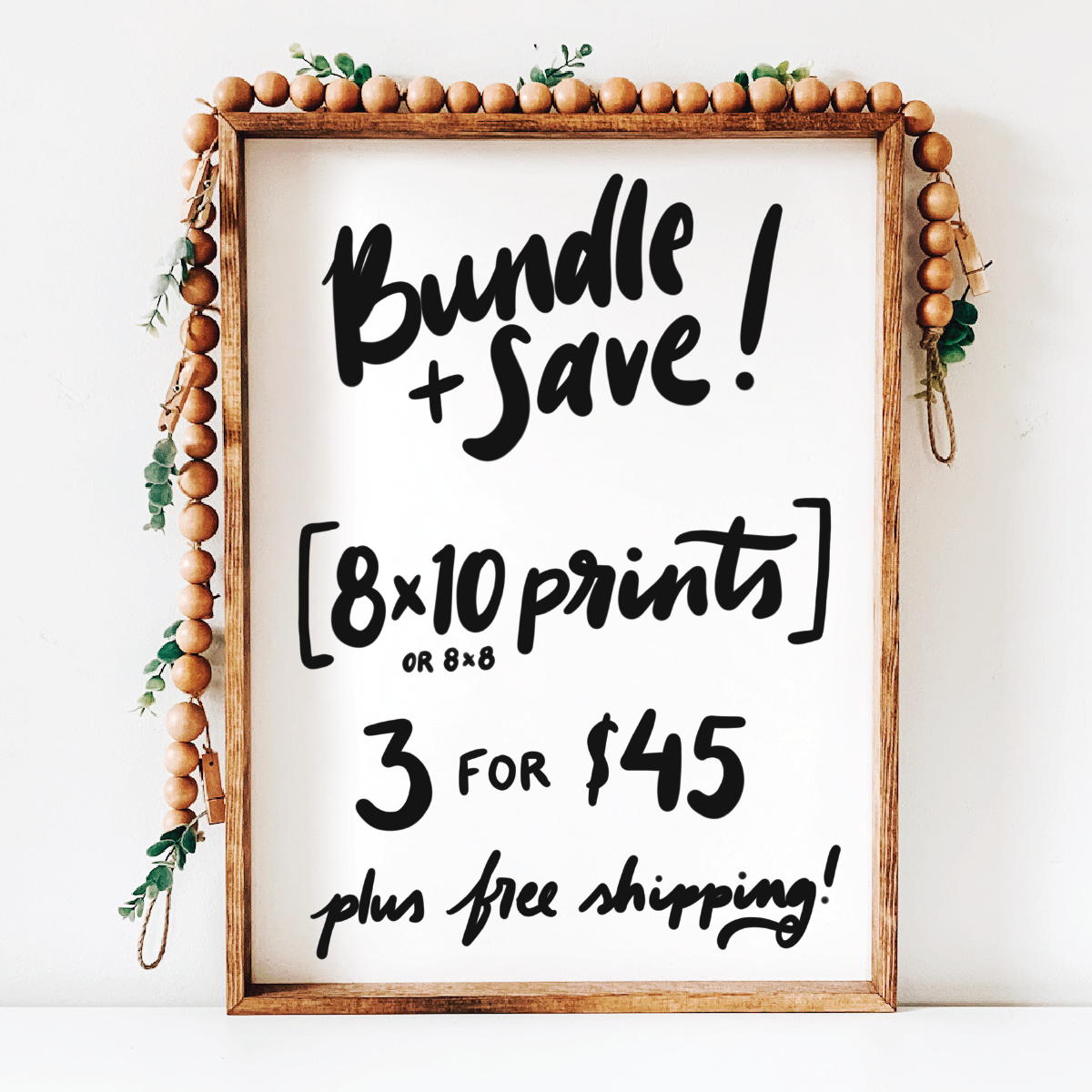 8x10 / 8x8 Art Prints - 3 for $45