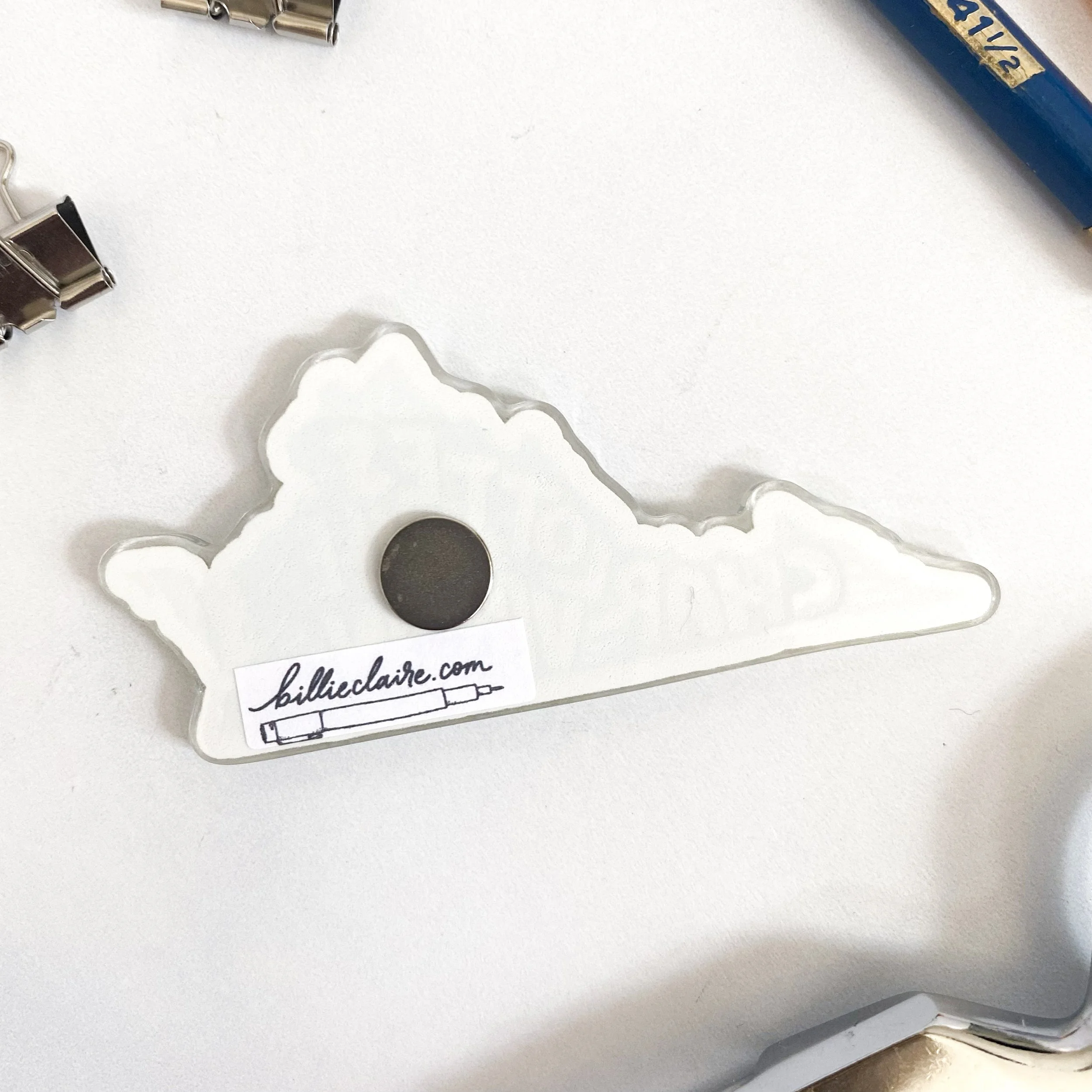 Acrylic Magnet Back - Billie Claire.jpg (Copy)