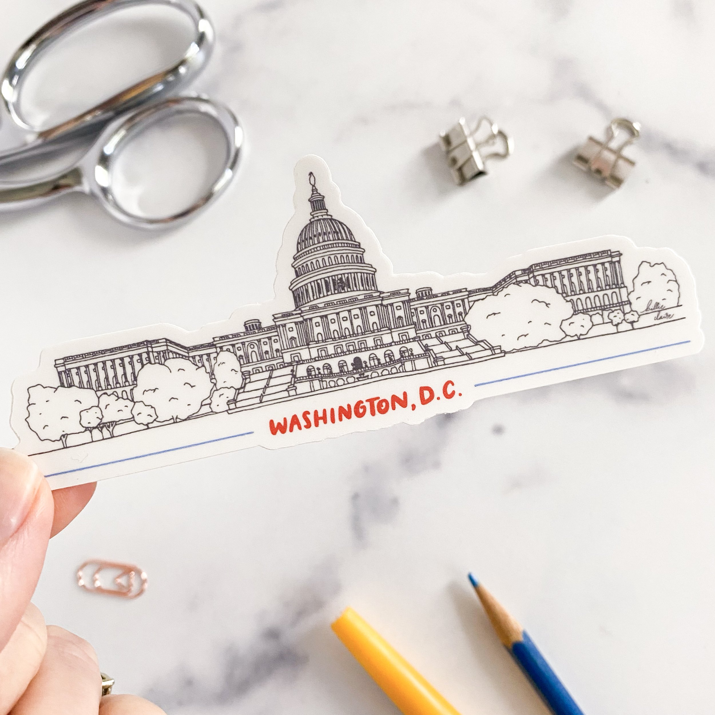 ST-CAP  |  Sticker  |  WS $2.25, Case of 6
