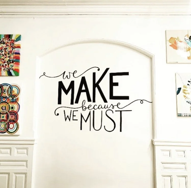 Designed and painted a custom mural for Shop Made in DC Dupont, 2019.