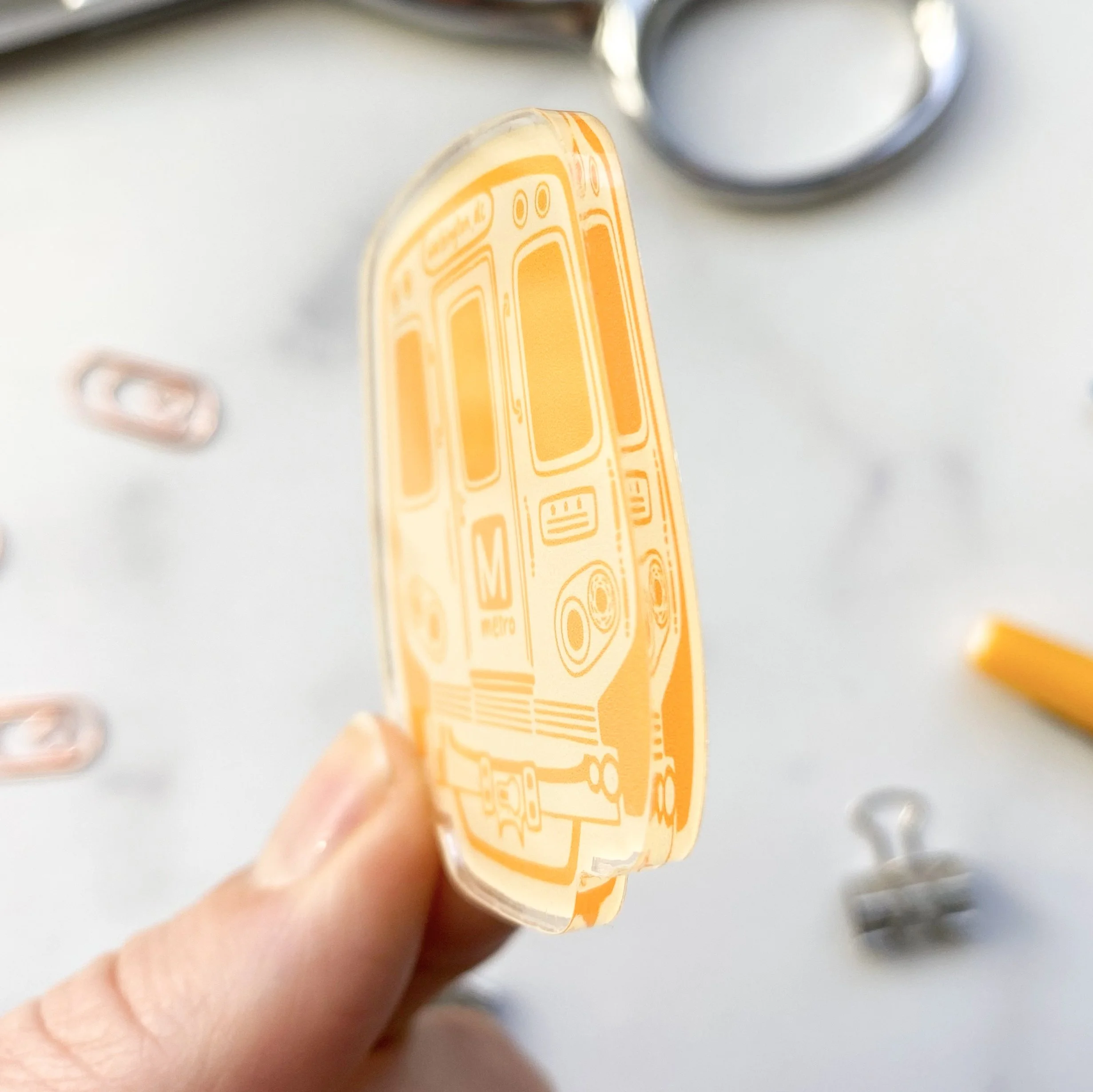 DC Metro Yellow Acrylic Magnet 2 - Billie Claire.jpg