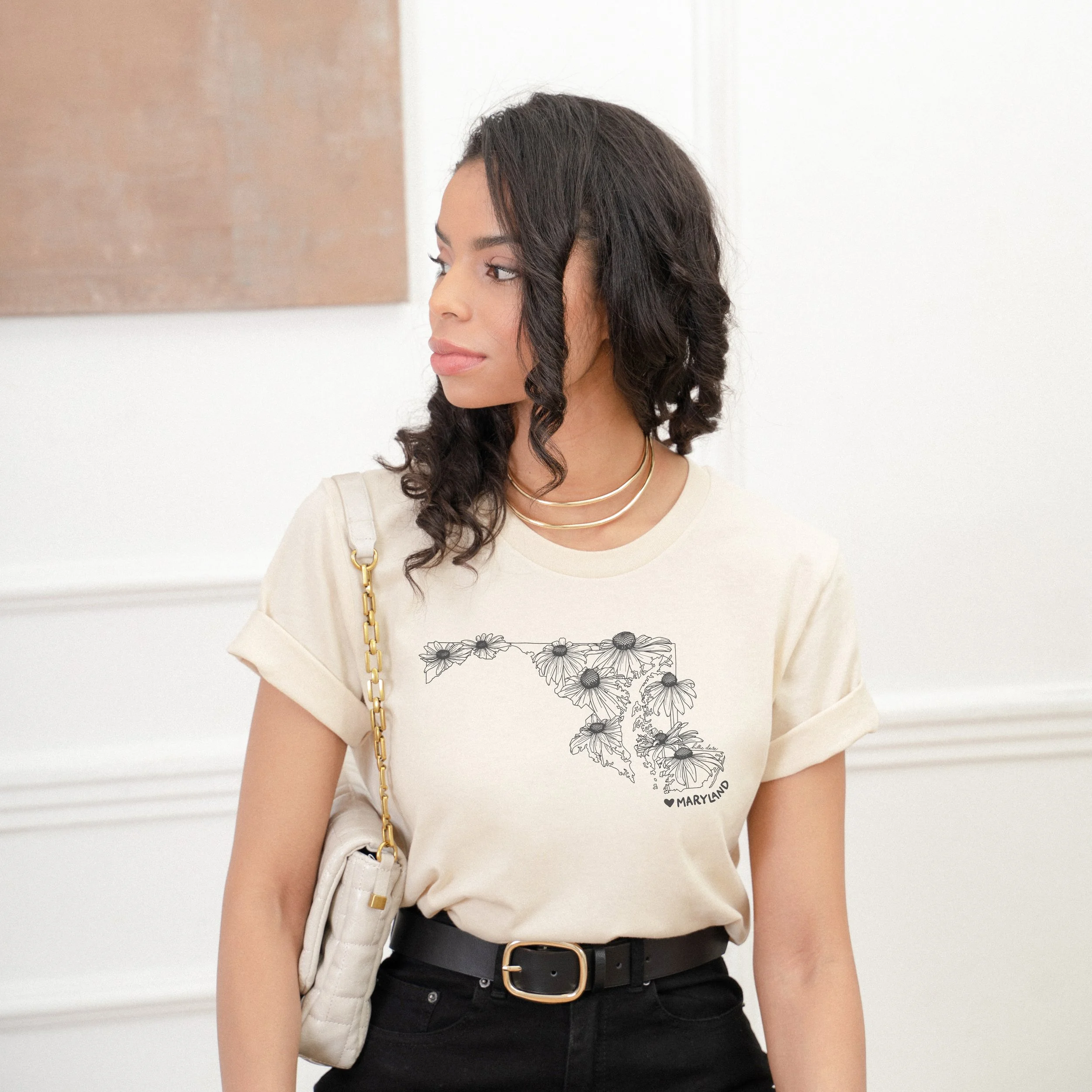 Maryland Rudbeckia Tee in Soft Cream 2 - Billie Claire.jpg