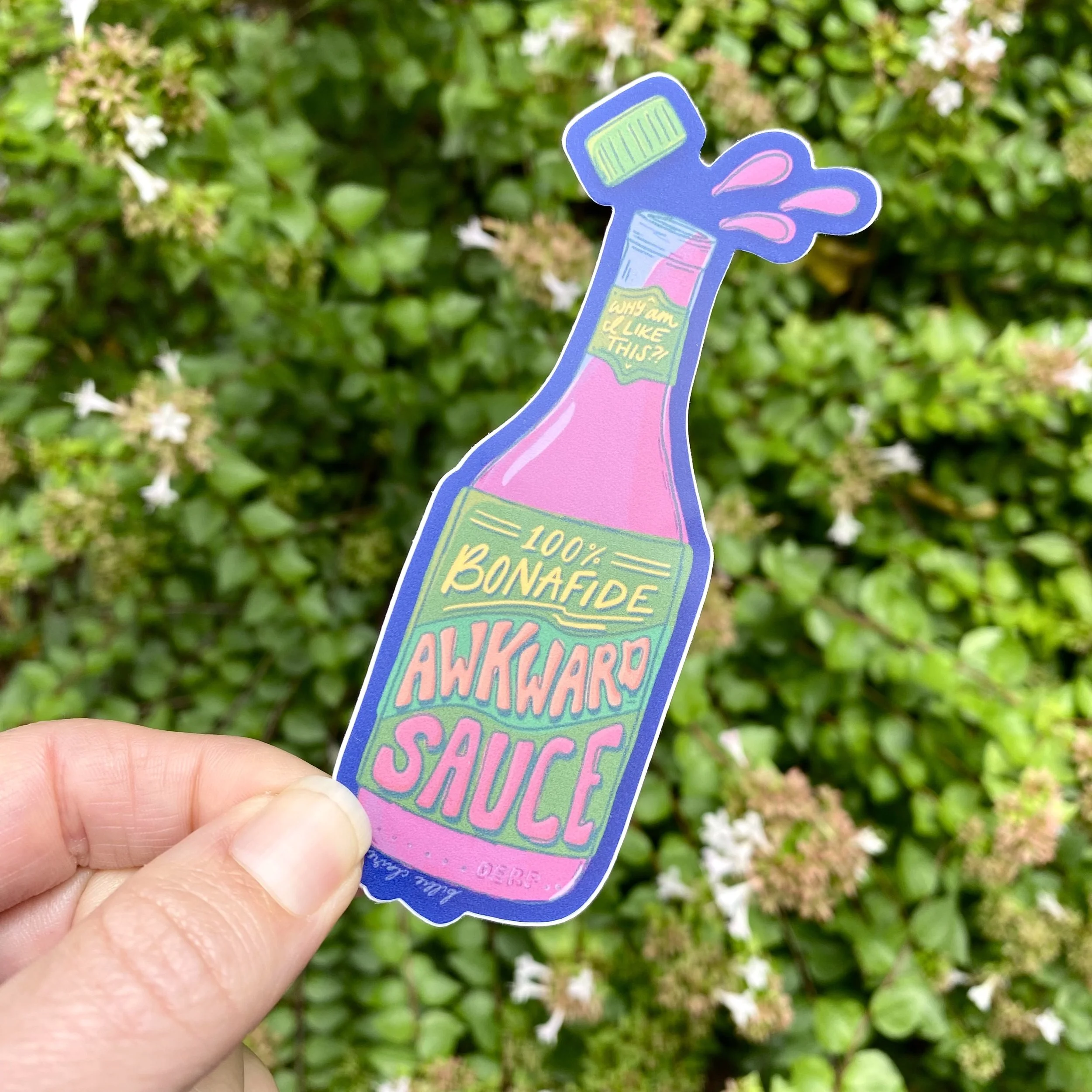 Awkward Sauce Sticker 1 - Billie Claire.jpg