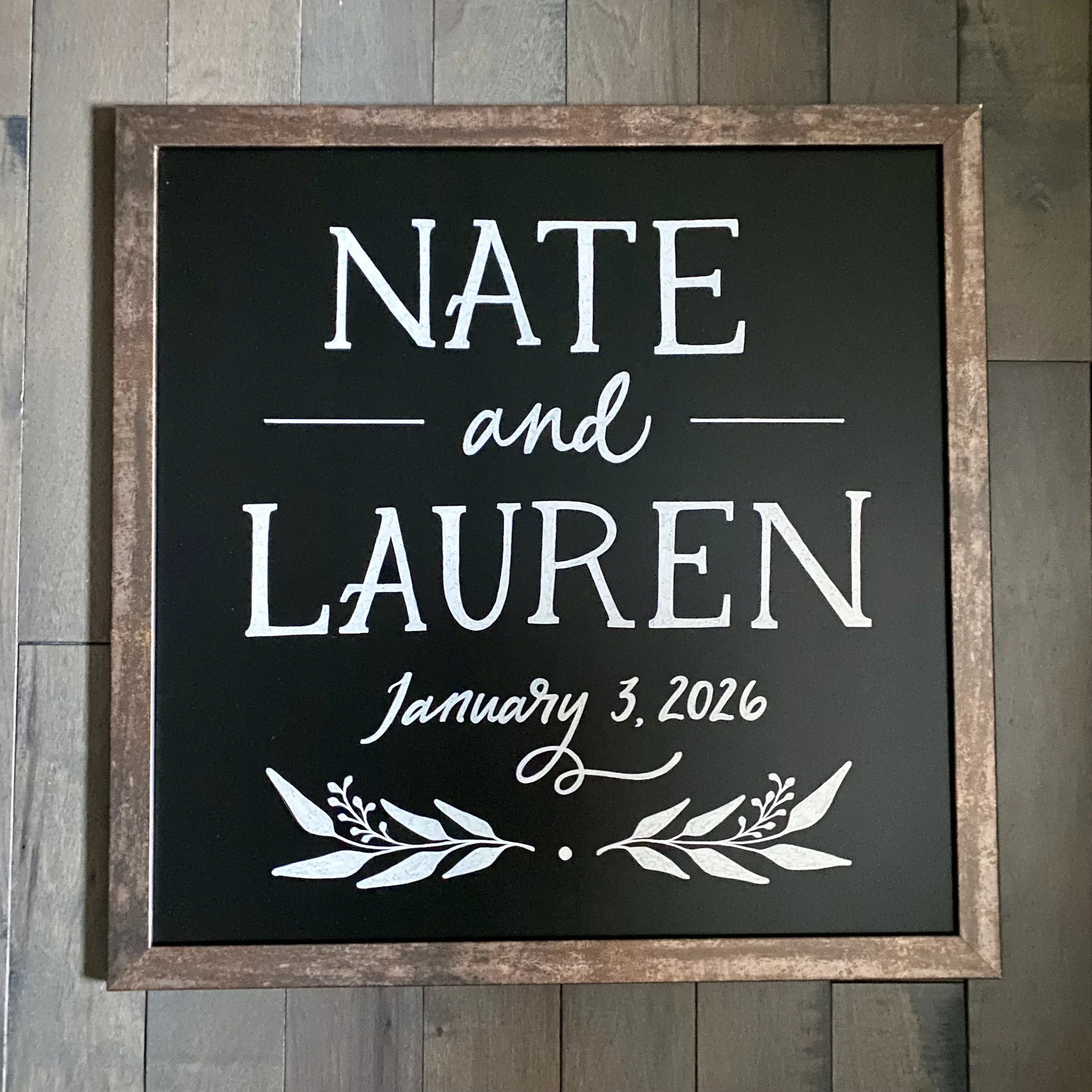 Nate and Lauren - Final Painted Chalkboard.jpg