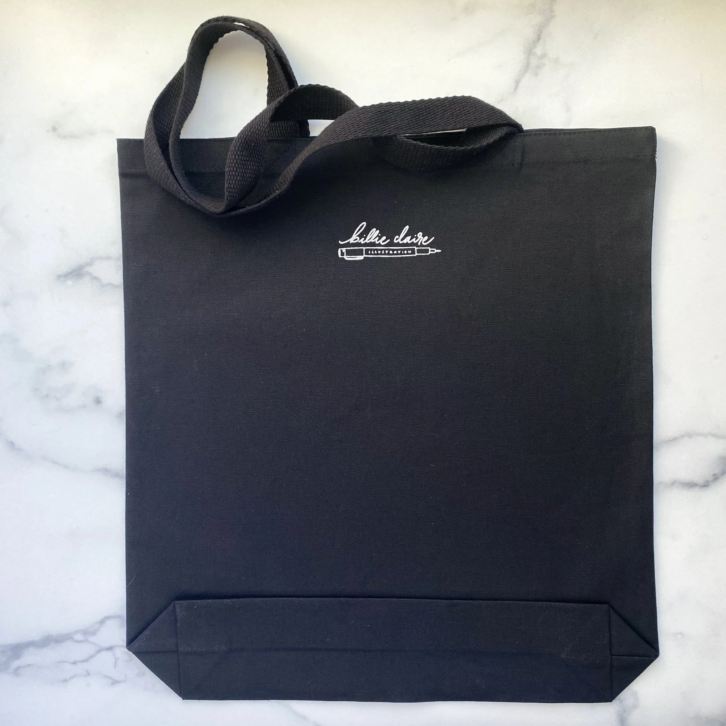 Black Book Bag Tote BACK 1 - Billie Claire.jpg