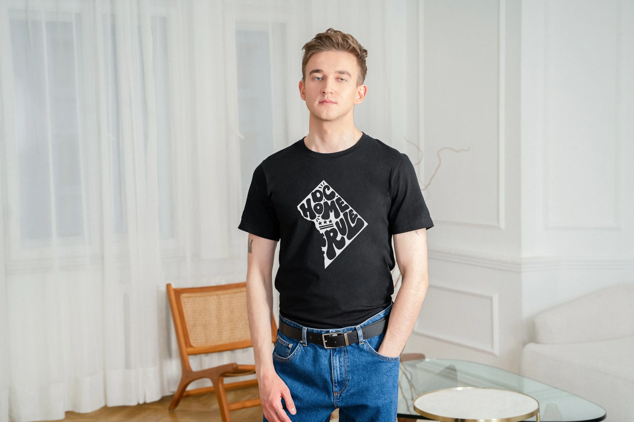 DC Home Rule Tee on Black 2 - Billie Claire.jpg